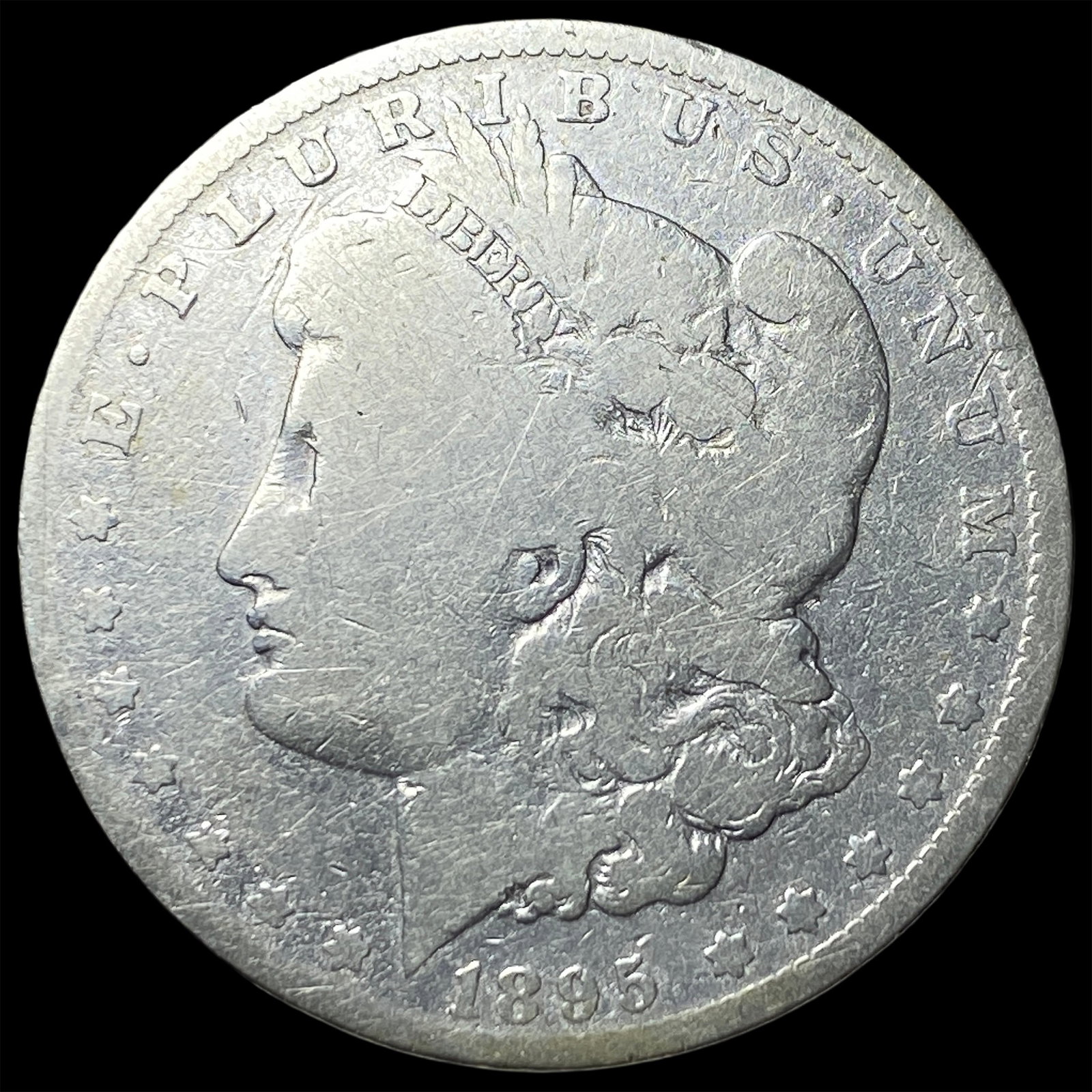 1895-O Silver Morgan Dollar NICELY CIRCULATED: 1895-O Silver Morgan Dollar NICELY CIRCULATED