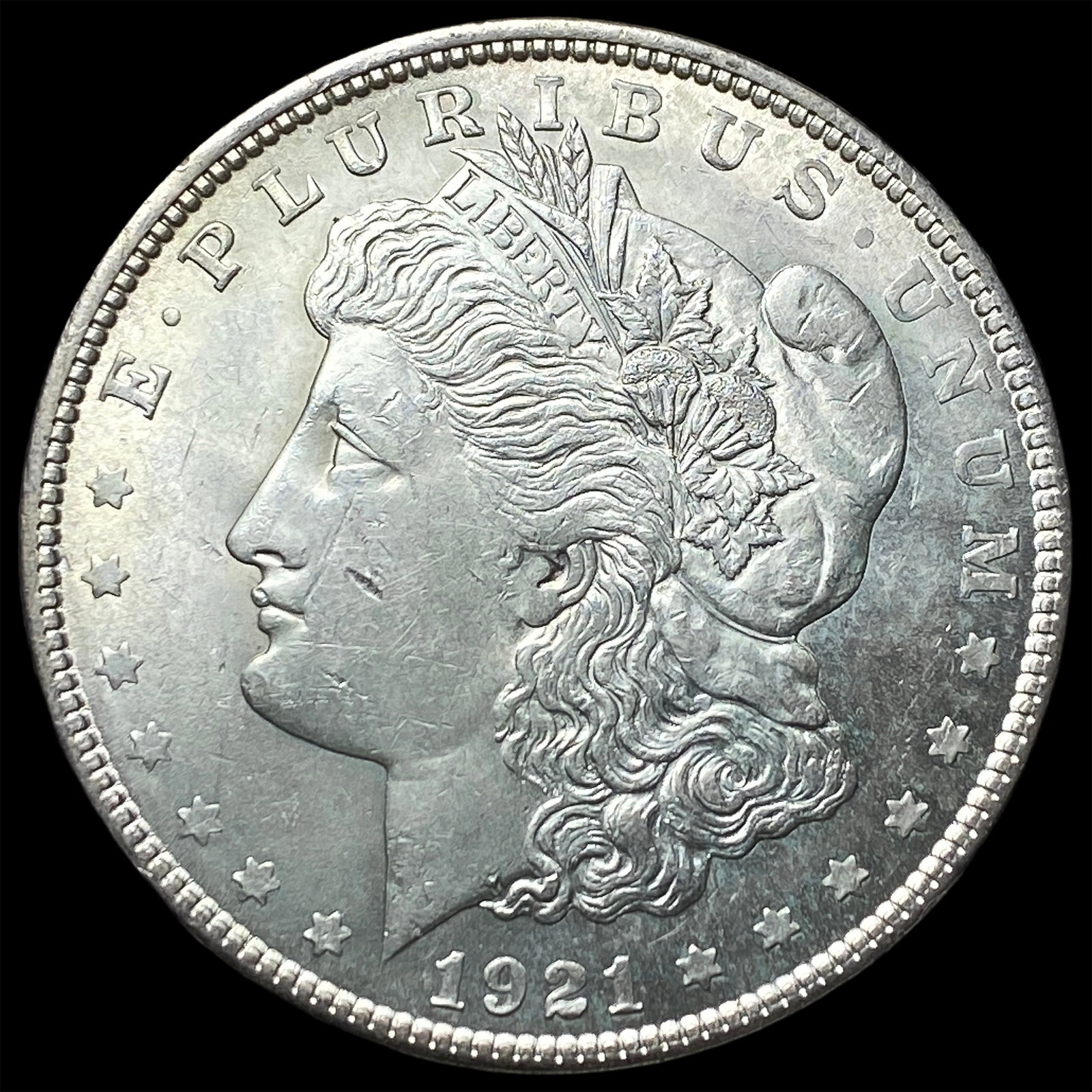 1921 Morgan Silver Dollar UNCIRCULATED: 1921 Morgan Silver Dollar UNCIRCULATED