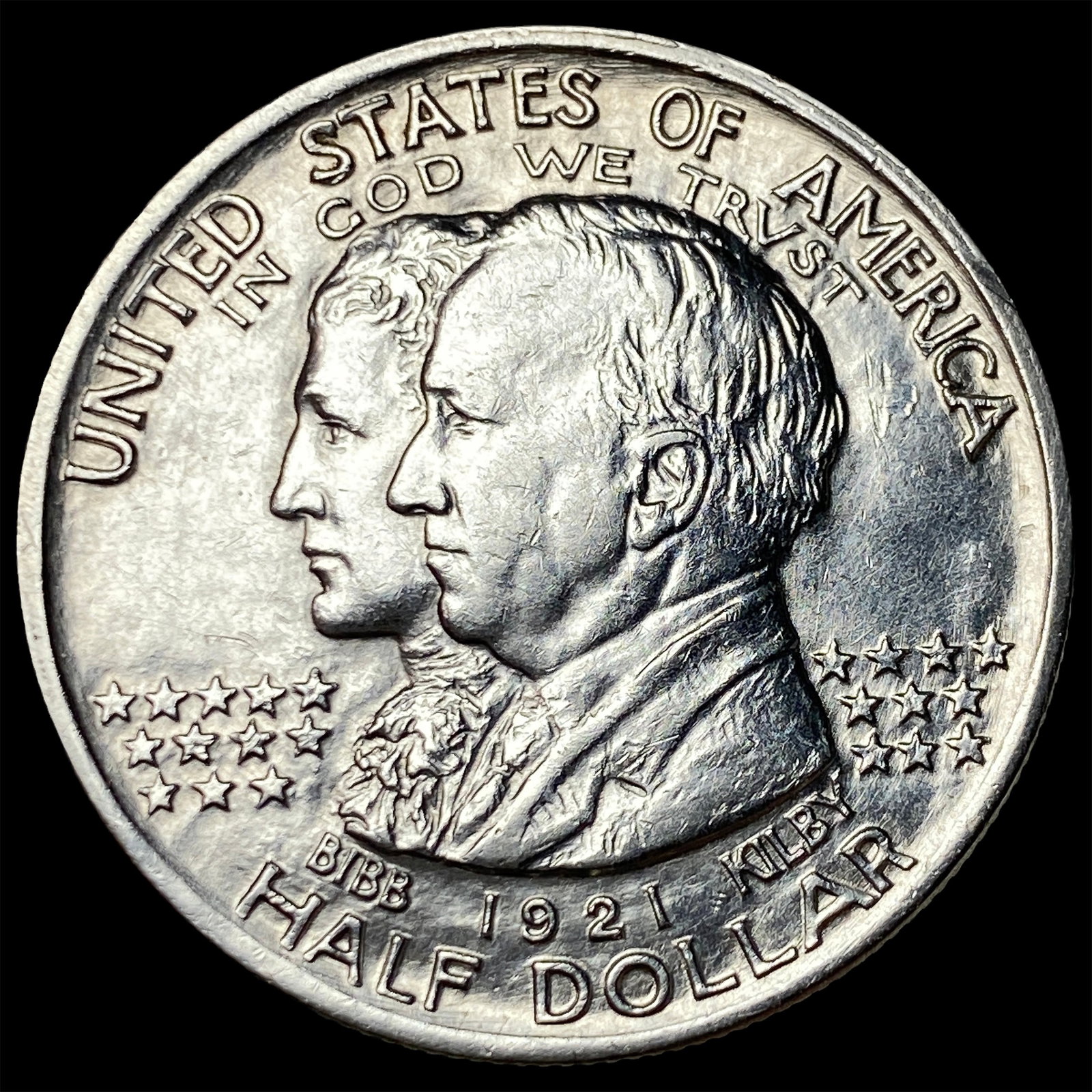 1921 Silver Alabama Half Dollar UNCIRCULATED (1 of 2)