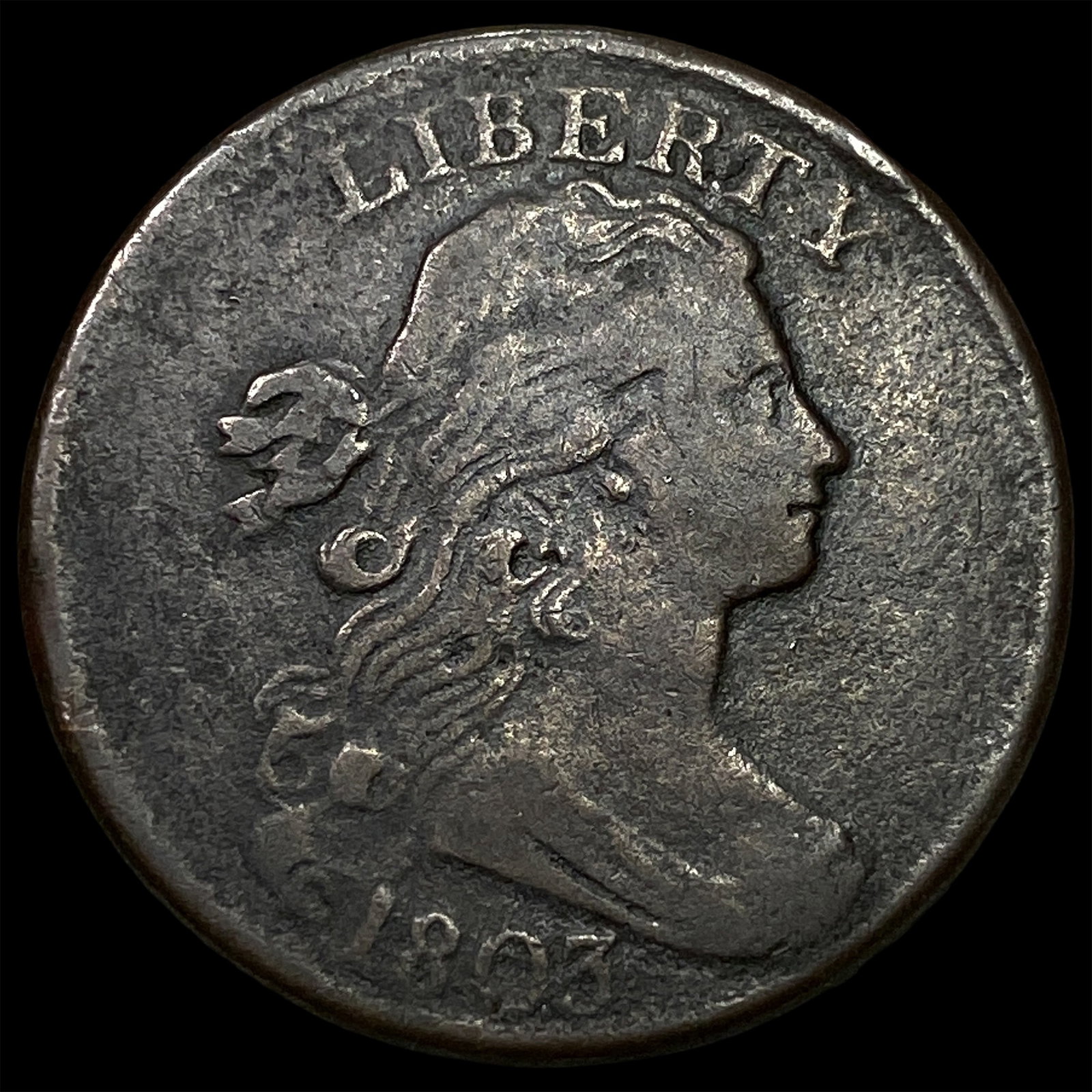 1803 Draped Bust Large Cent NEARLY UNCIRCULATED (1 of 2)