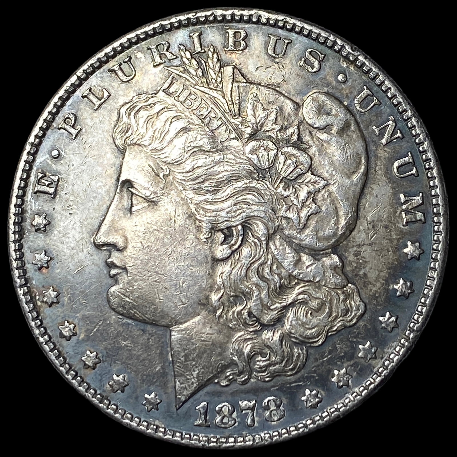 1878 Morgan Silver Dollar CLOSELY UNCIRCULATED: 1878 Morgan Silver Dollar CLOSELY UNCIRCULATED