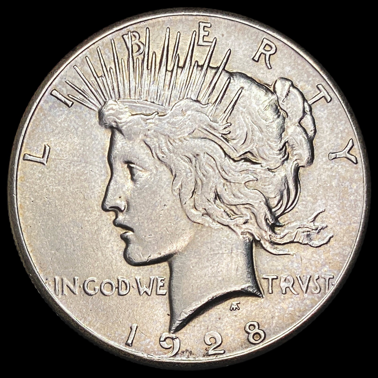 1928 Silver Peace Dollar CLOSELY UNCIRCULATED: 1928 Silver Peace Dollar CLOSELY UNCIRCULATED