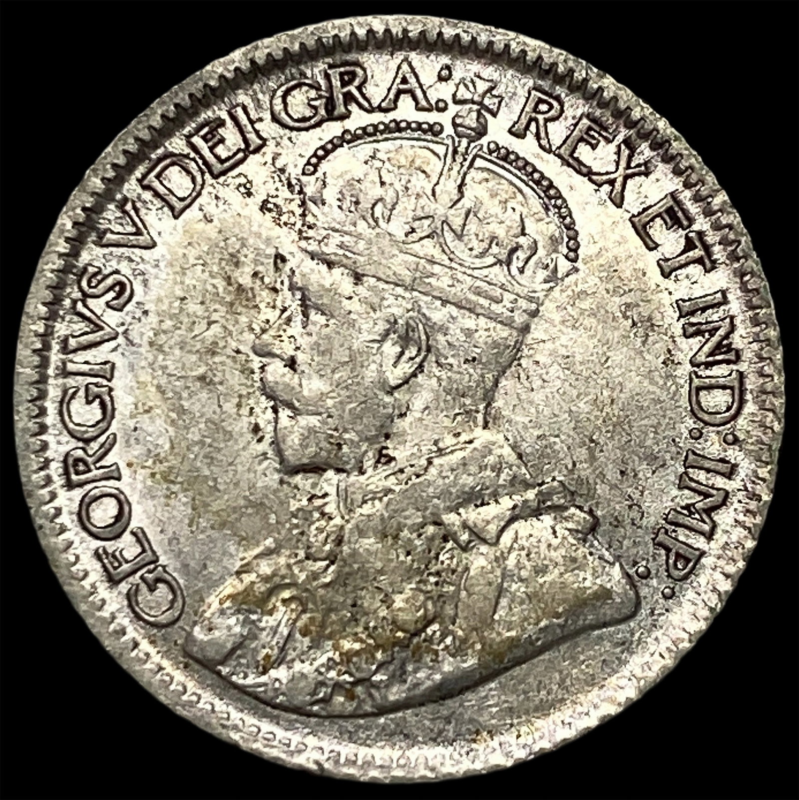 1920 Canada Silver 10 Cents CLOSELY UNCIRCULATED: 1920 Canada Silver 10 Cents CLOSELY UNCIRCULATED