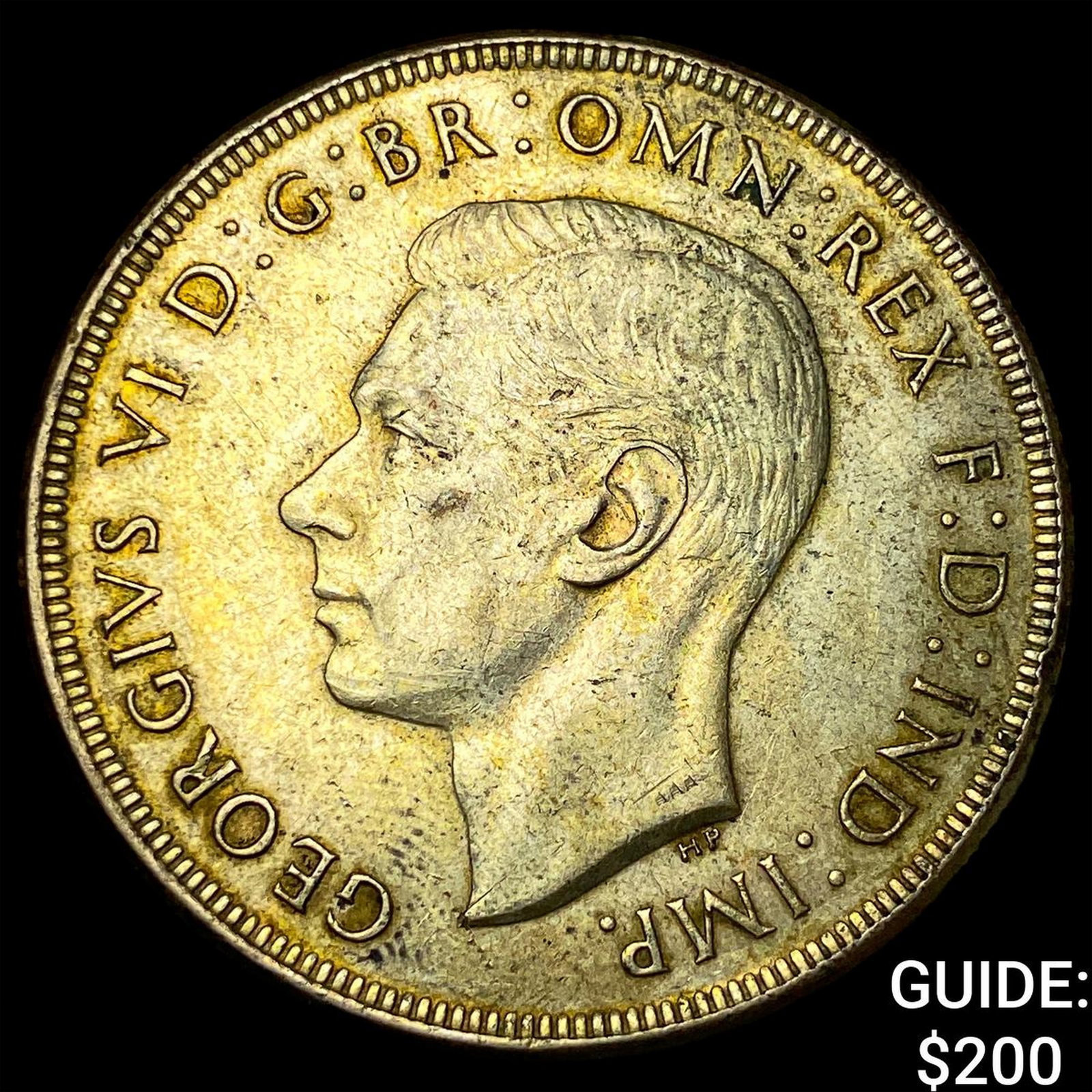 1937 Great Britain Silver 1 Crown: 1937 Great Britain Silver 1 Crown
