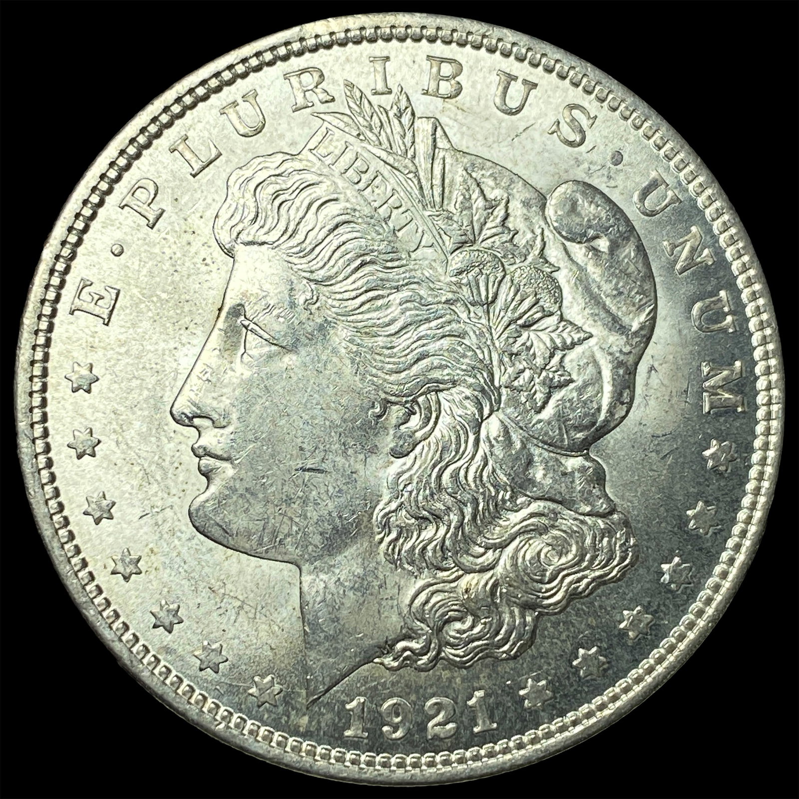 1921 Silver Morgan Dollar UNCIRCULATED: 1921 Silver Morgan Dollar UNCIRCULATED
