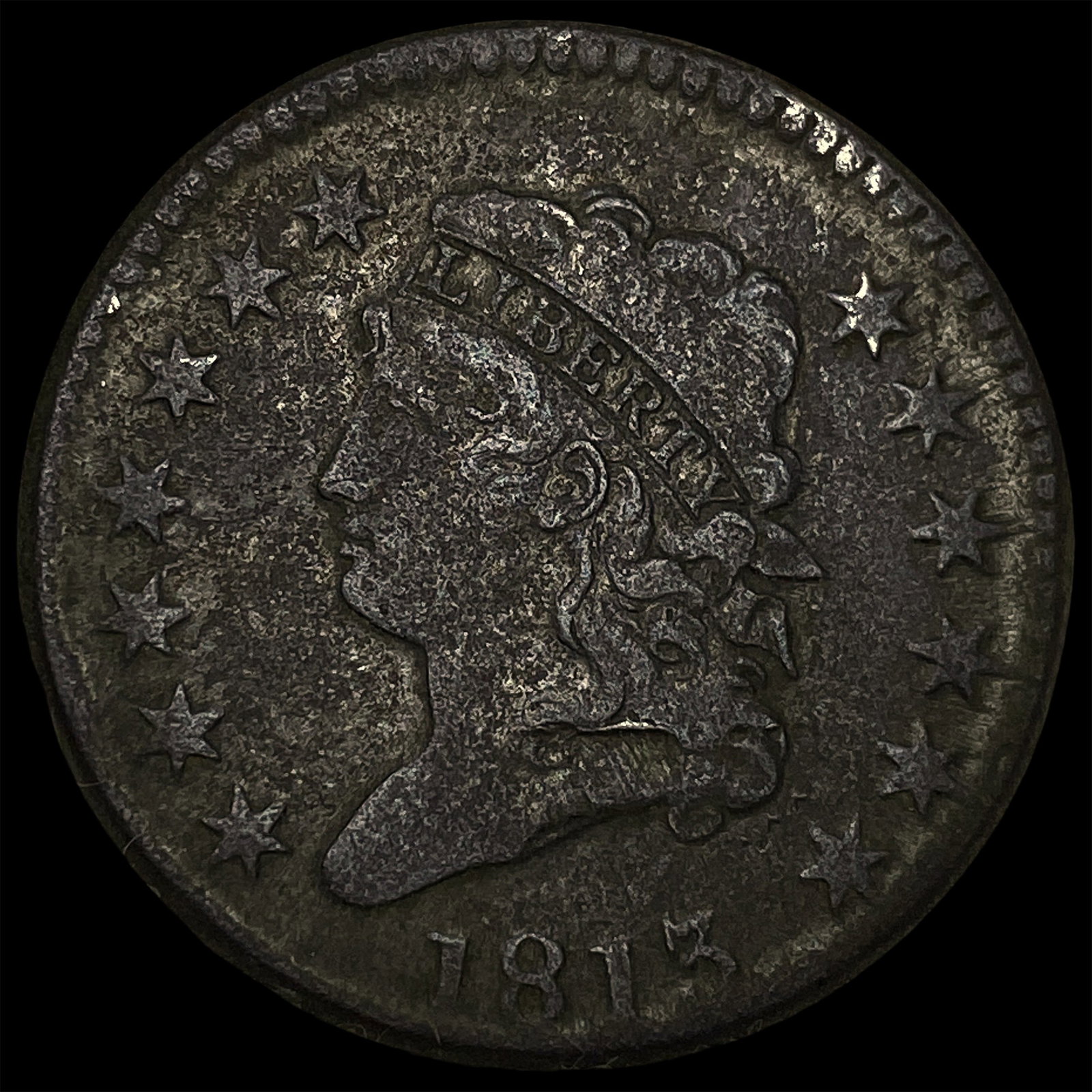 1813 Classic Head Large Cent LIGHTLY CIRCULATED (1 of 2)