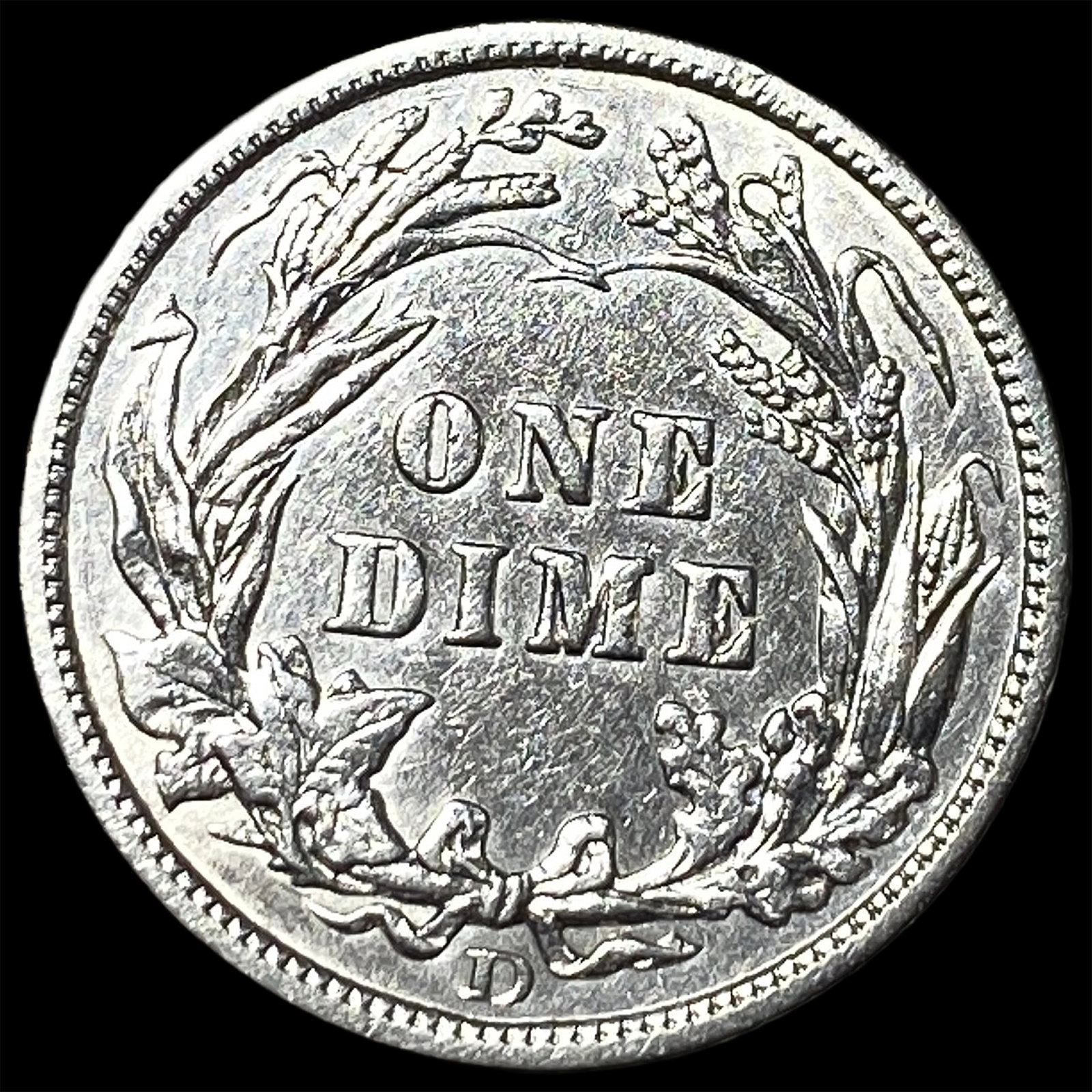 1908-D Silver Barber Dime UNCIRCULATED - 2