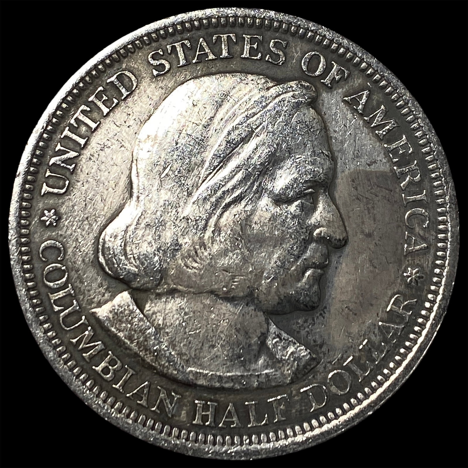 1893 Silver Columbian Expo Half Dollar UNCIRCULATED: 1893 Silver Columbian Expo Half Dollar UNCIRCULATED