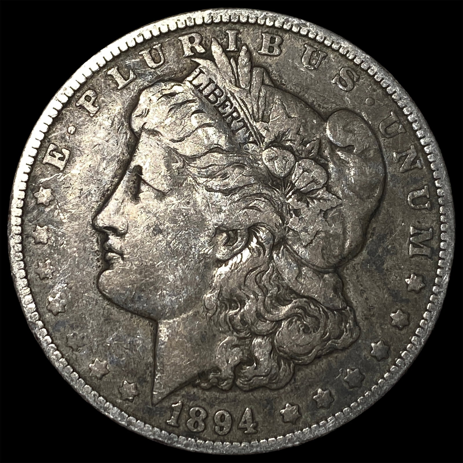 1894-O Silver Morgan Dollar LIGHTLY CIRCULATED: 1894-O Silver Morgan Dollar LIGHTLY CIRCULATED