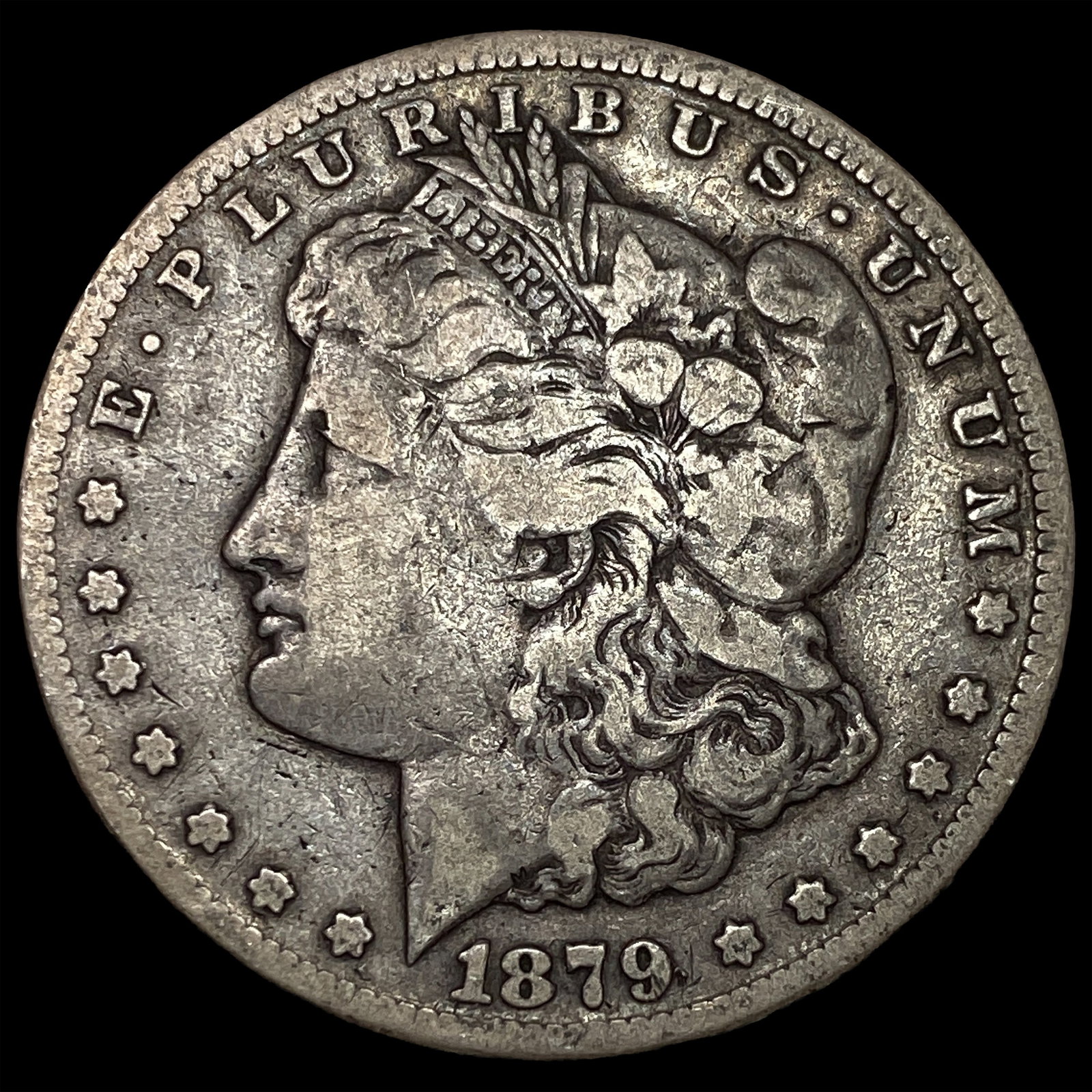 1879-CC Morgan Silver Dollar LIGHTLY CIRCULATED (1 of 2)