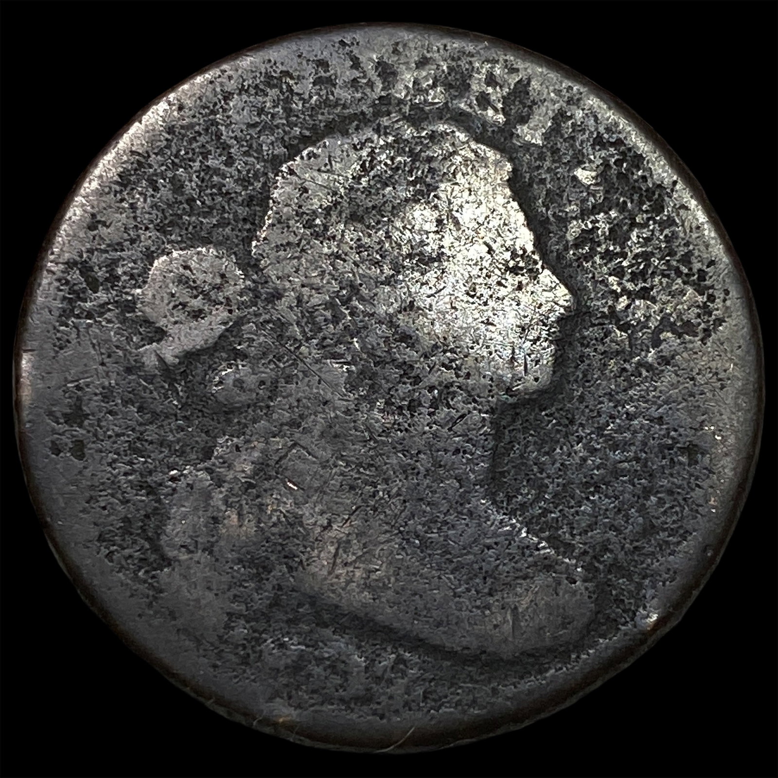 1802 Draped Bust Large Cent NICELY CIRCULATED: 1802 Draped Bust Large Cent NICELY CIRCULATED