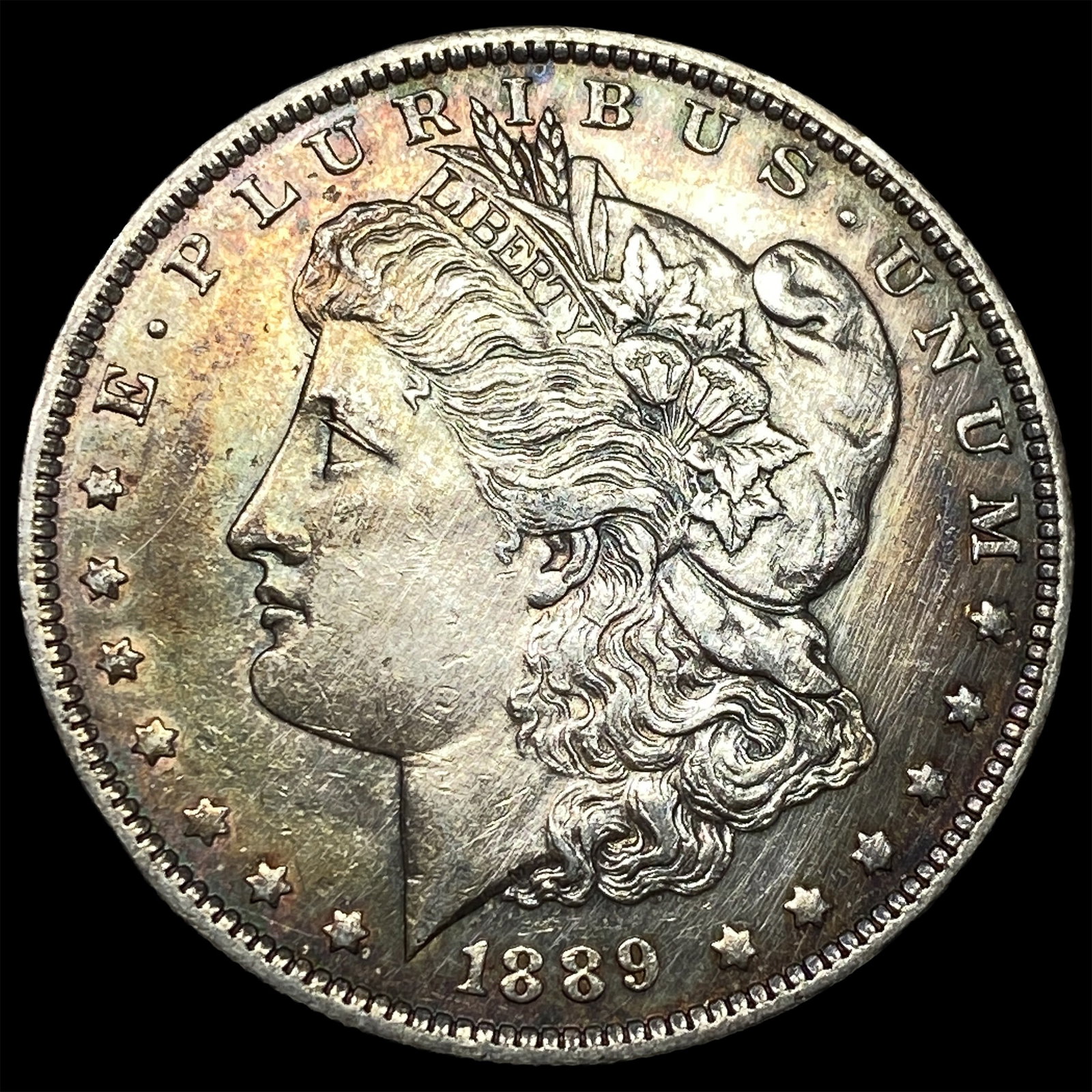 1889-O Silver Morgan Dollar ABOUT UNCIRCULATED: 1889-O Silver Morgan Dollar ABOUT UNCIRCULATED