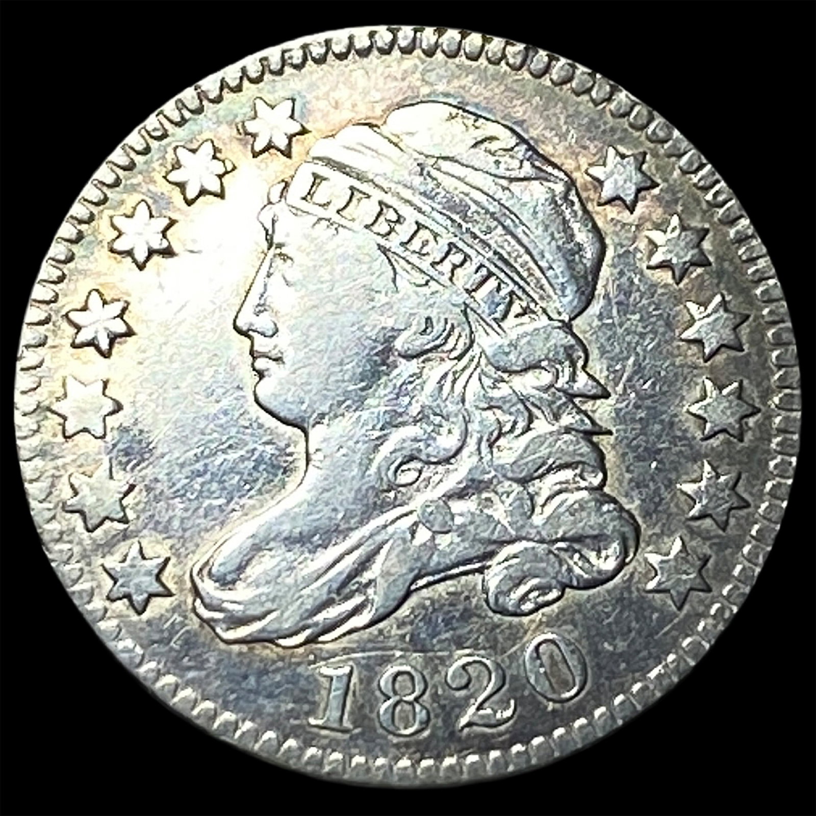 1820 Silver Capped Bust Dime HIGH GRADE (1 of 2)