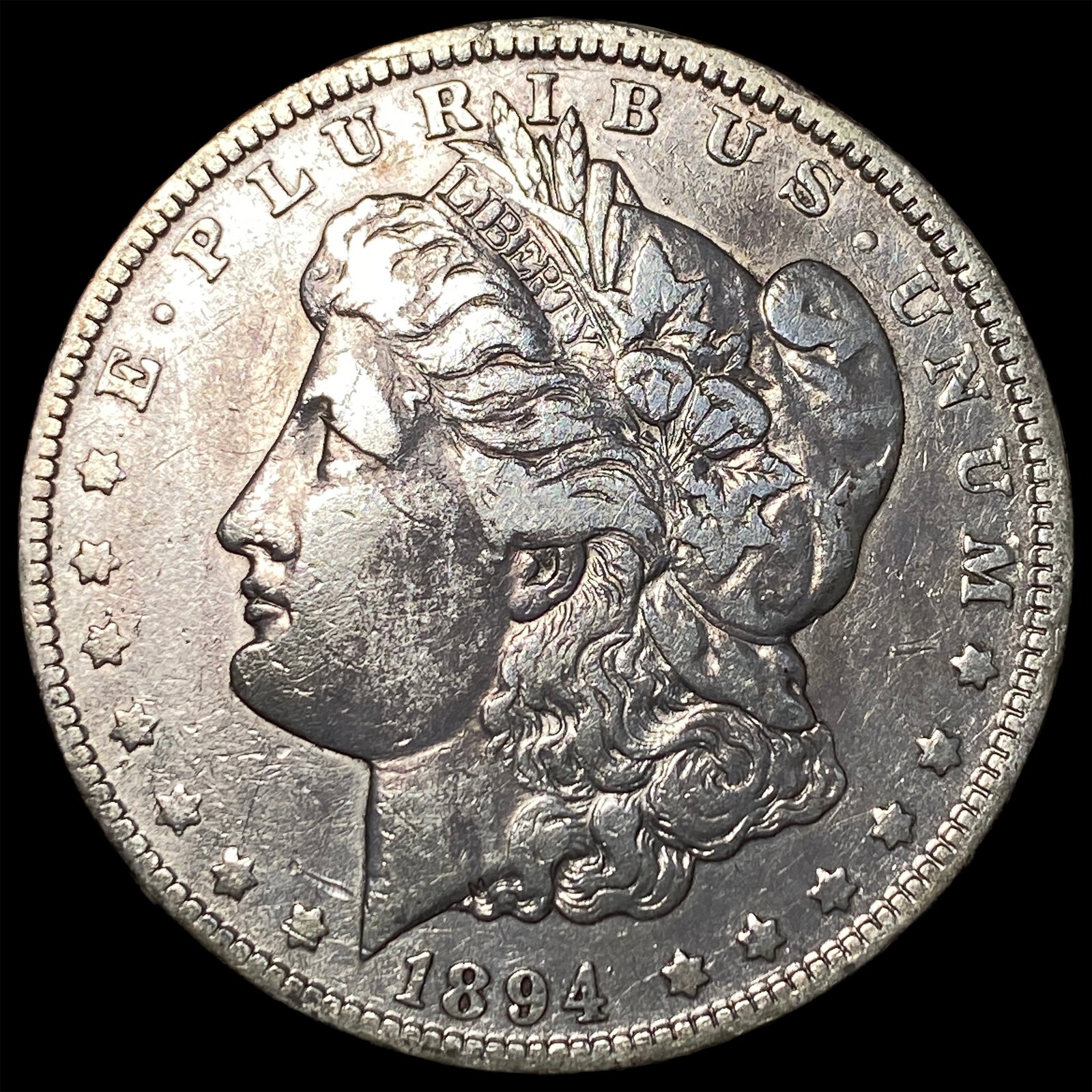 1894-O Silver Morgan Dollar LIGHTLY CIRCULATED: 1894-O Silver Morgan Dollar LIGHTLY CIRCULATED