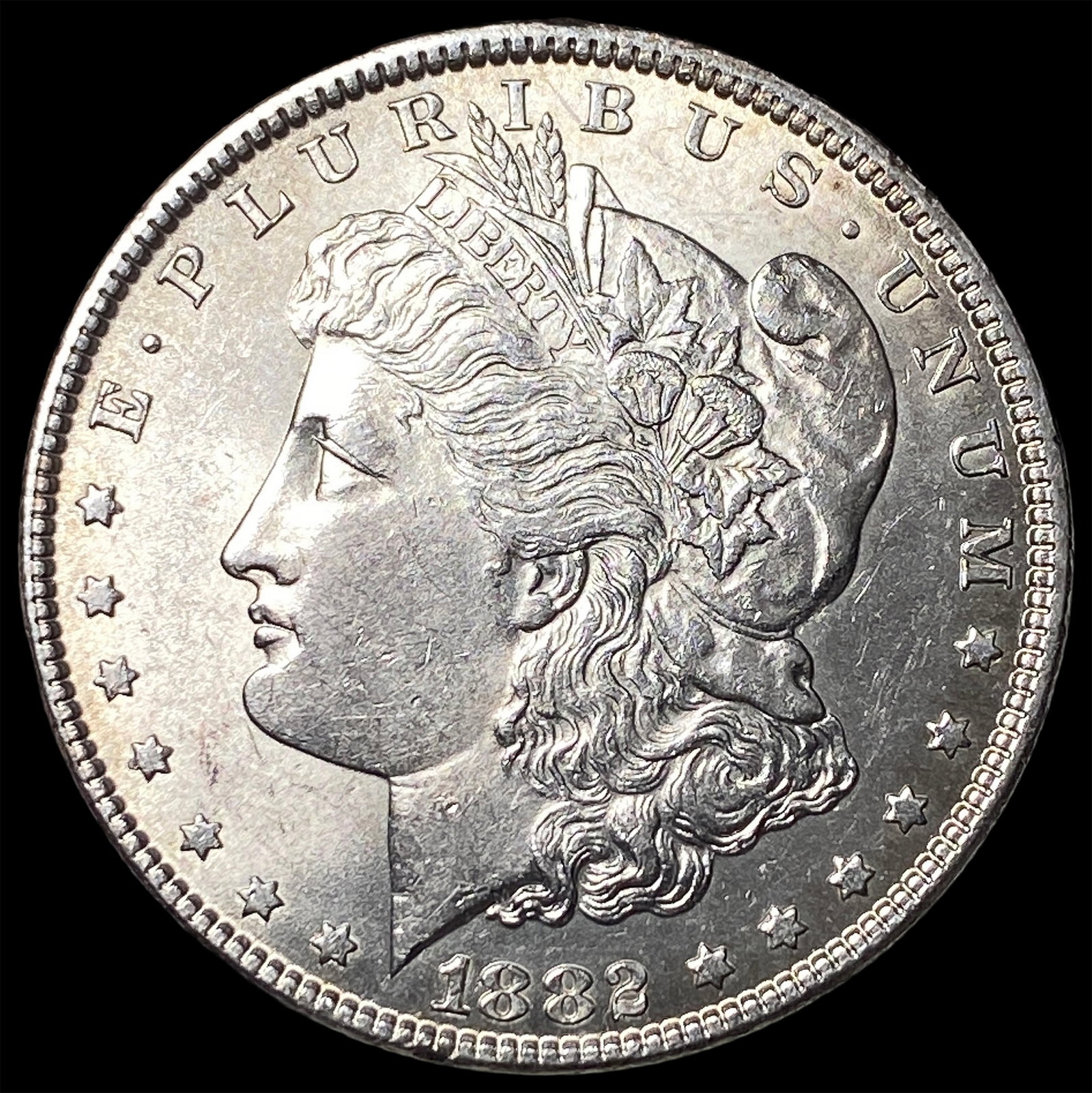 1882 Morgan Silver Dollar CHOICE BU: 1882 Morgan Silver Dollar CHOICE BU