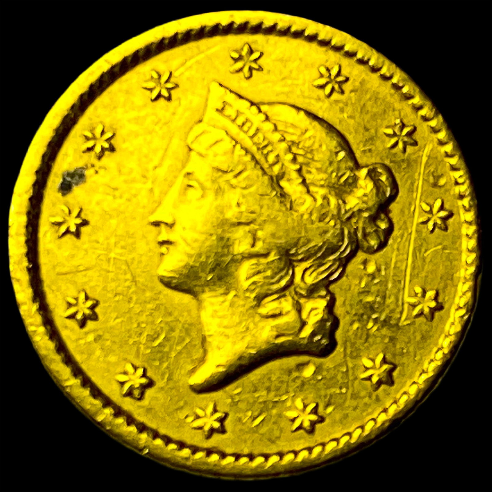 1849-1851 Gold $1 Liberty Head Type 1 HIGH GRADE: 1849-1851 Gold $1 Liberty Head Type 1 HIGH GRADE