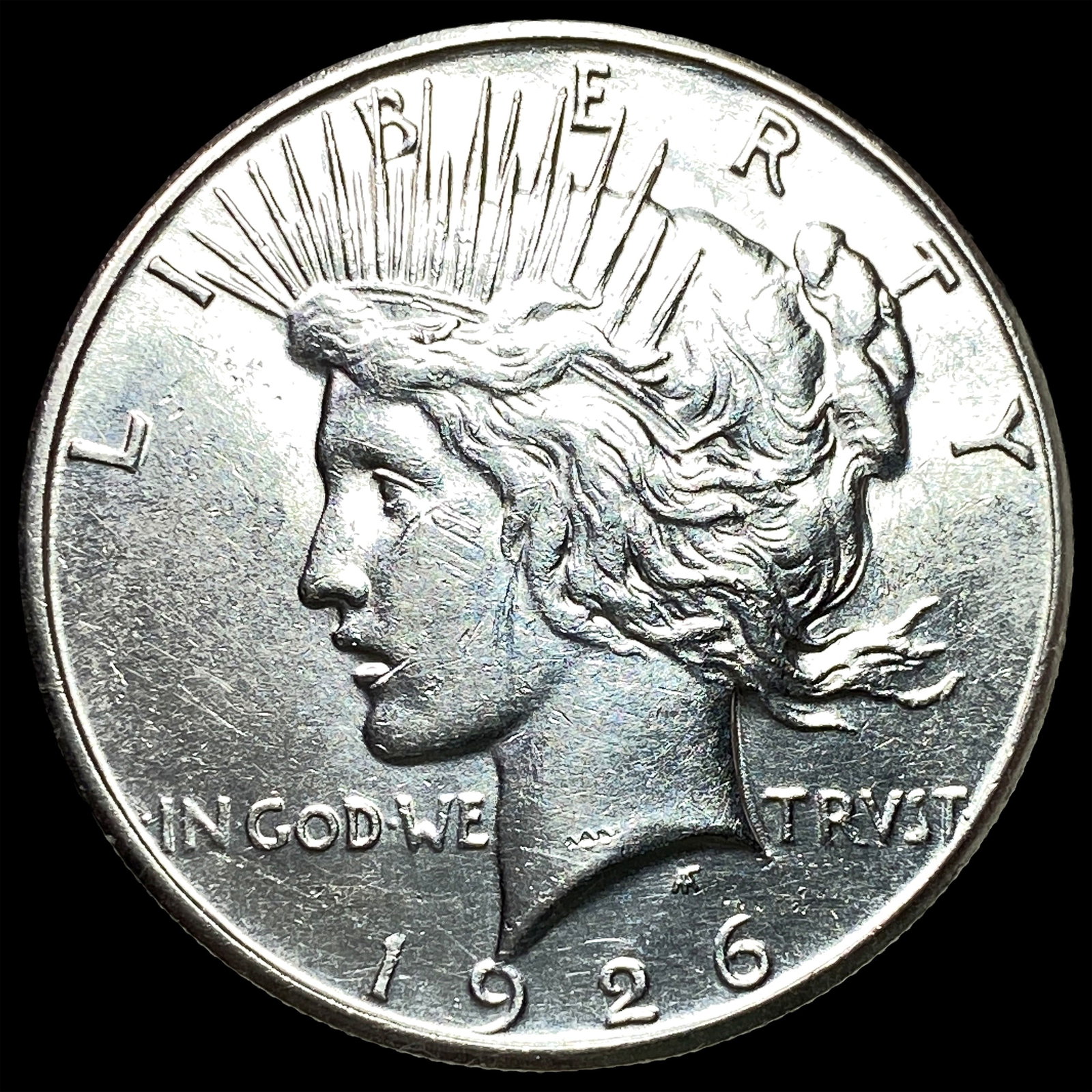 1926-S Silver Peace Dollar UNCIRCULATED: 1926-S Silver Peace Dollar UNCIRCULATED