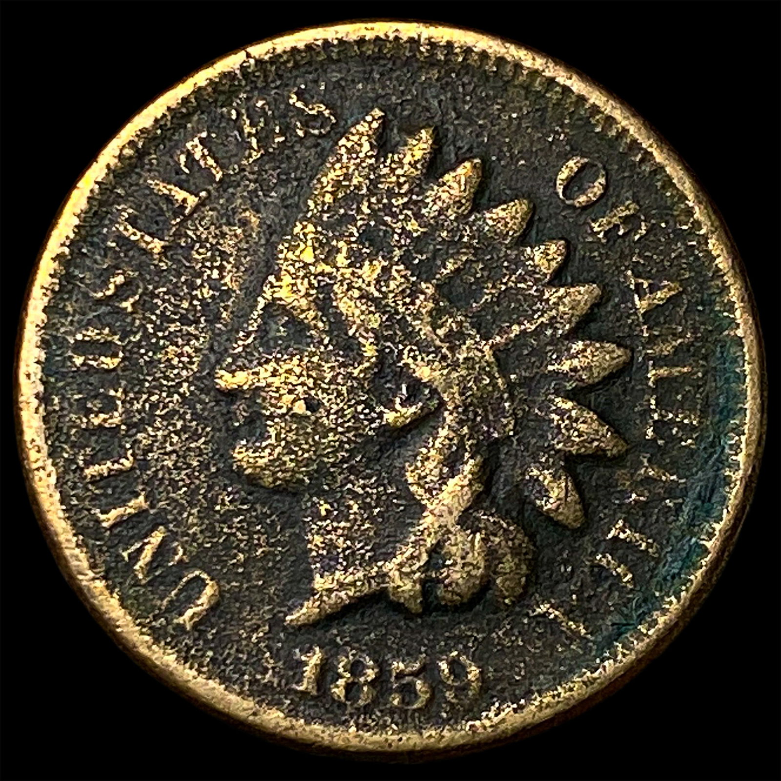 1859 Indian Head Cent LIGHTLY CIRCULATED: 1859 Indian Head Cent LIGHTLY CIRCULATED