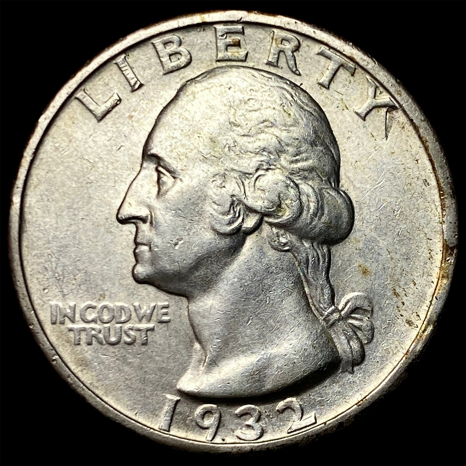 1932-S Silver Washington Quarter UNCIRCULATED: 1932-S Silver Washington Quarter UNCIRCULATED