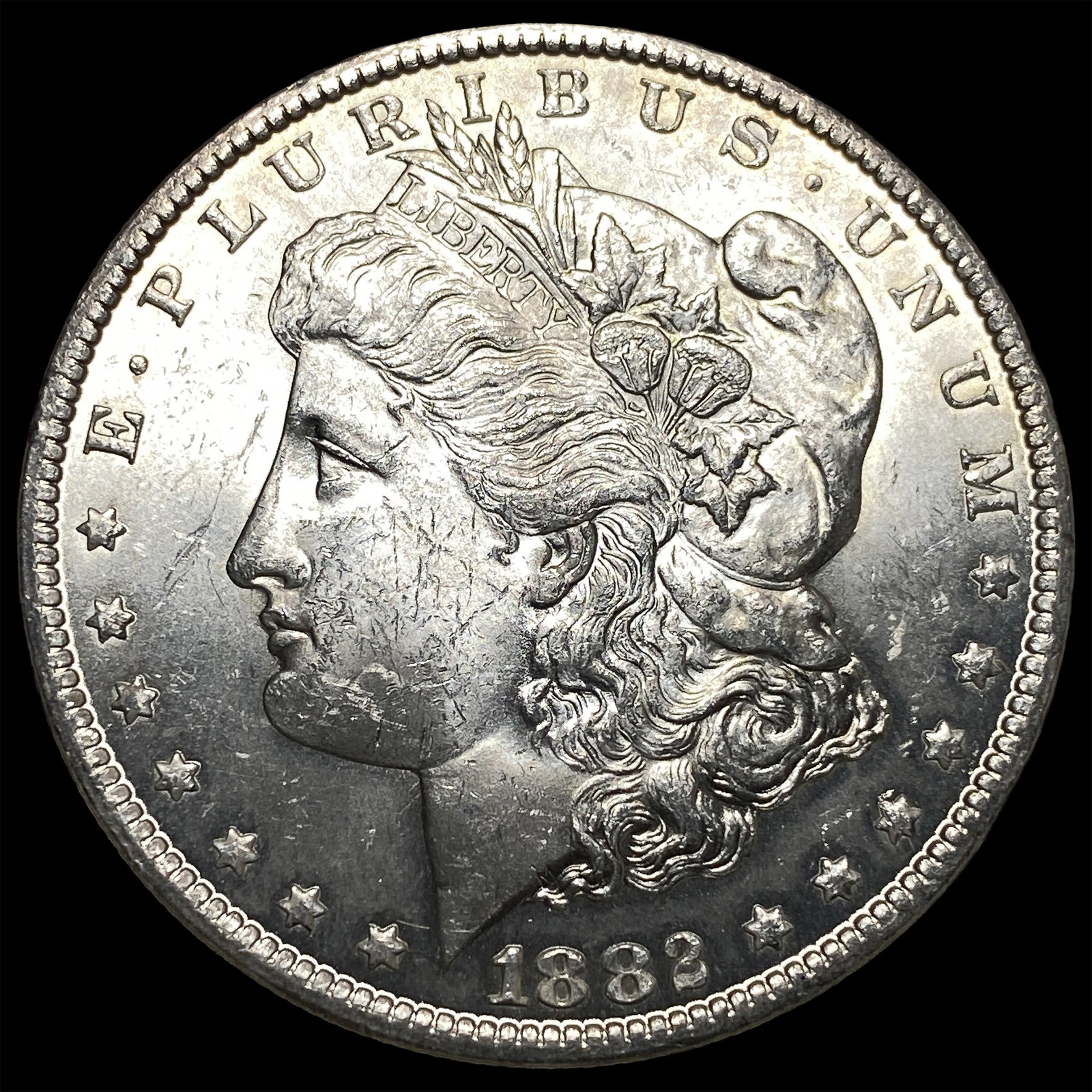 1882-CC Silver Morgan Dollar CHOICE BU (1 of 2)