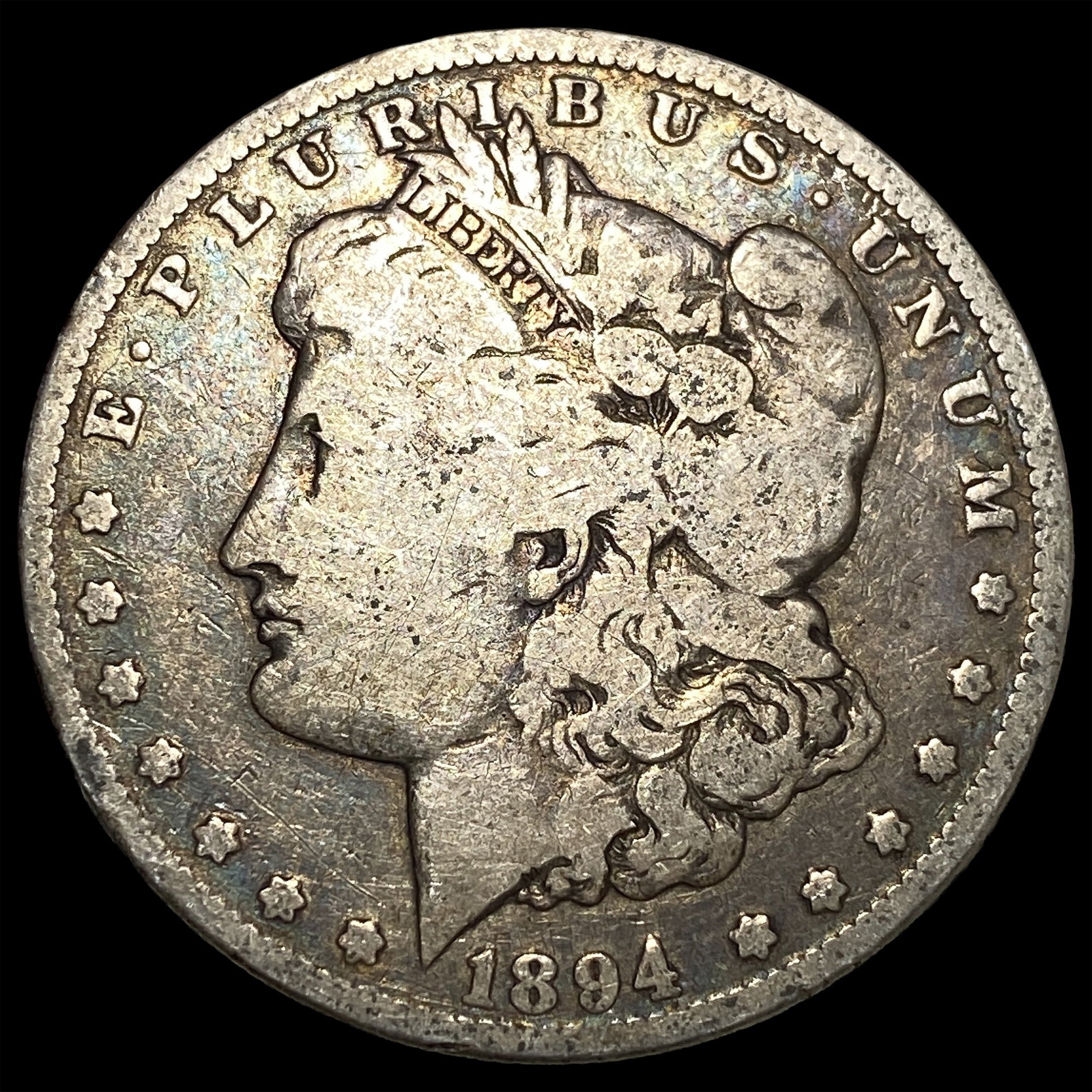 1894-O Silver Morgan Dollar LIGHTLY CIRCULATED: 1894-O Silver Morgan Dollar LIGHTLY CIRCULATED
