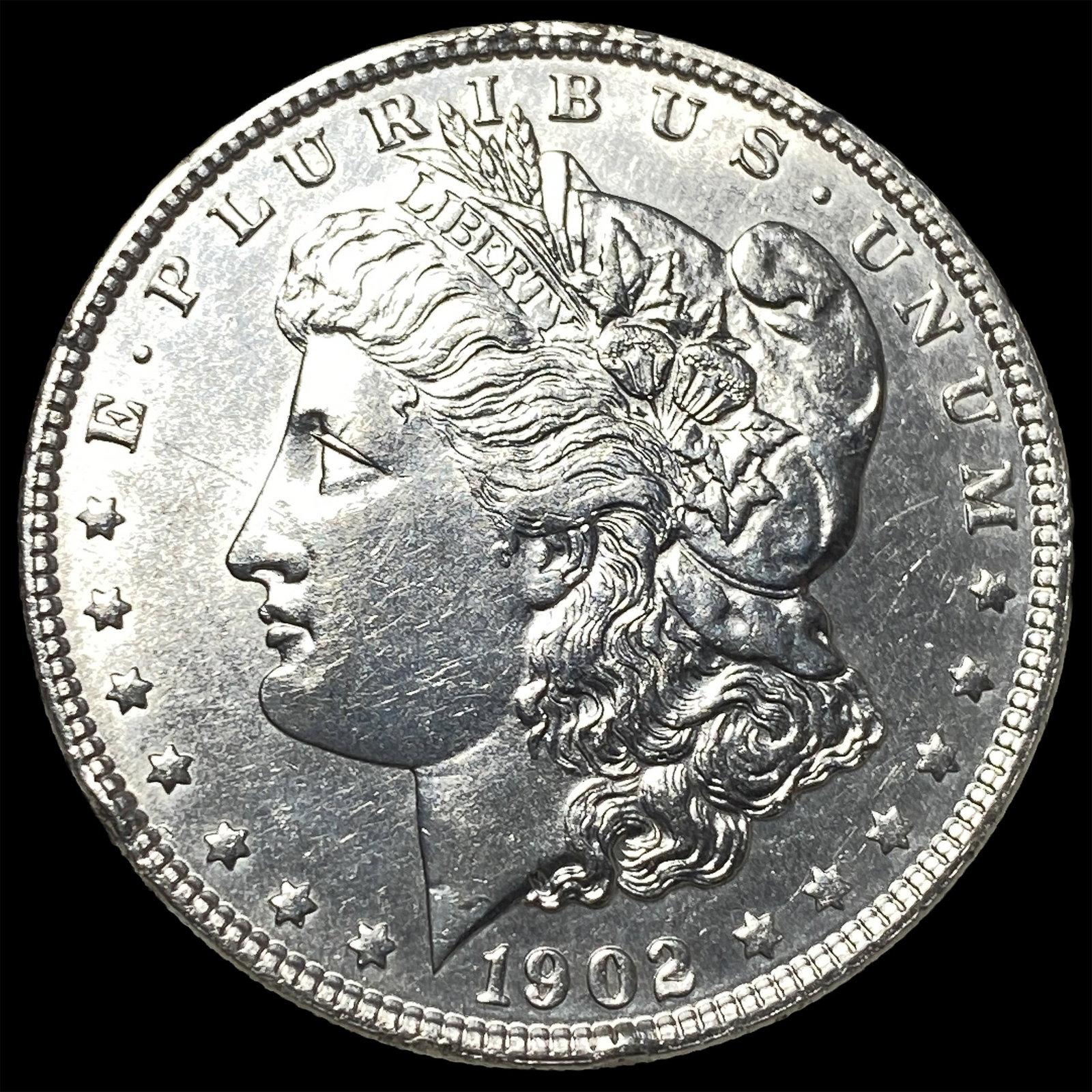 1902 Morgan Silver Dollar UNCIRCULATED: 1902 Morgan Silver Dollar UNCIRCULATED
