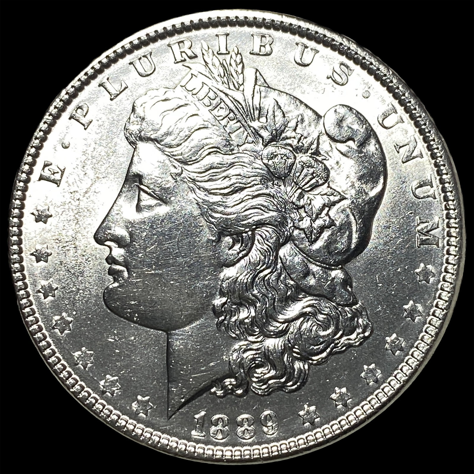 1889 Silver Morgan Dollar CHOICE BU: 1889 Silver Morgan Dollar CHOICE BU