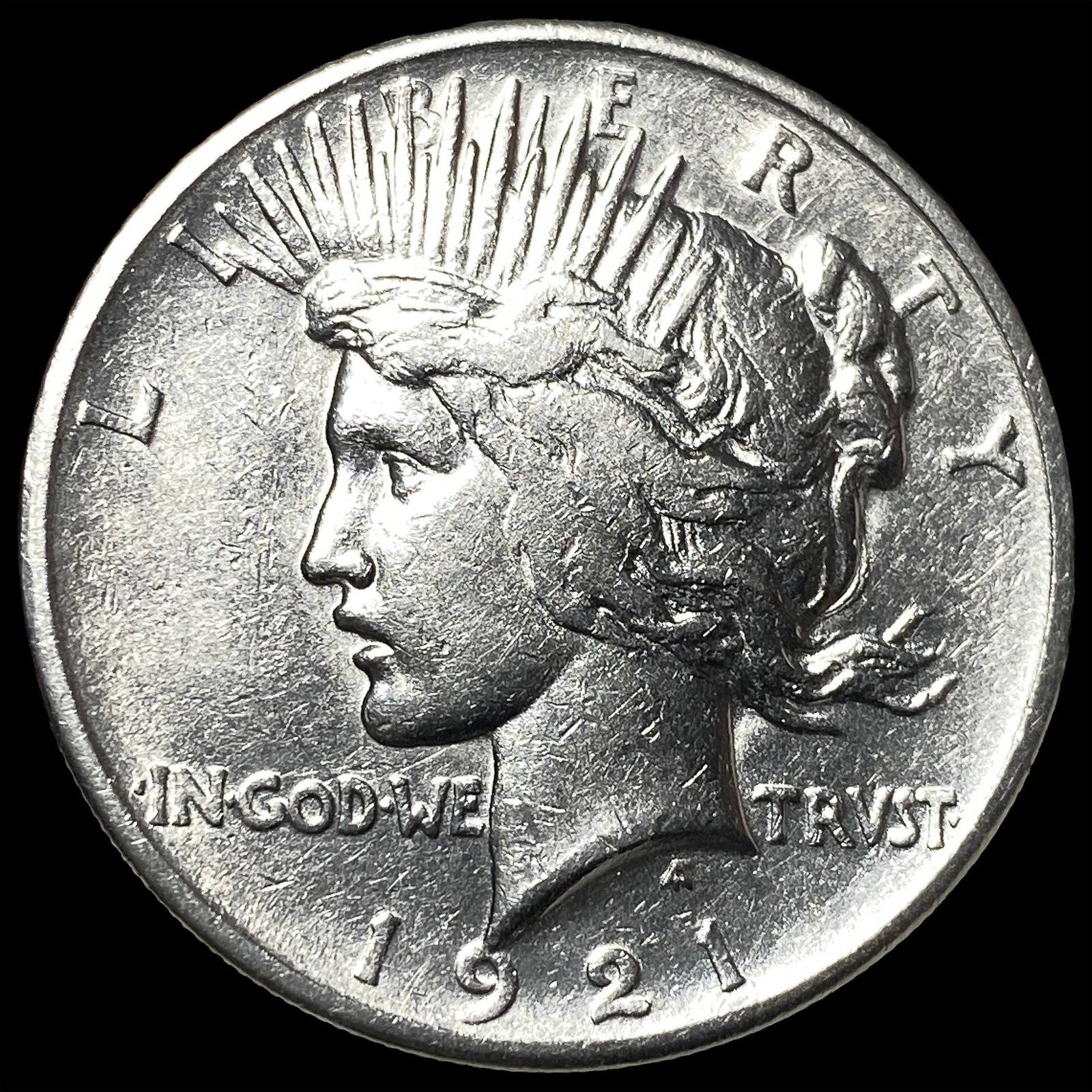 1921 Silver Peace Dollar UNCIRCULATED: 1921 Silver Peace Dollar UNCIRCULATED