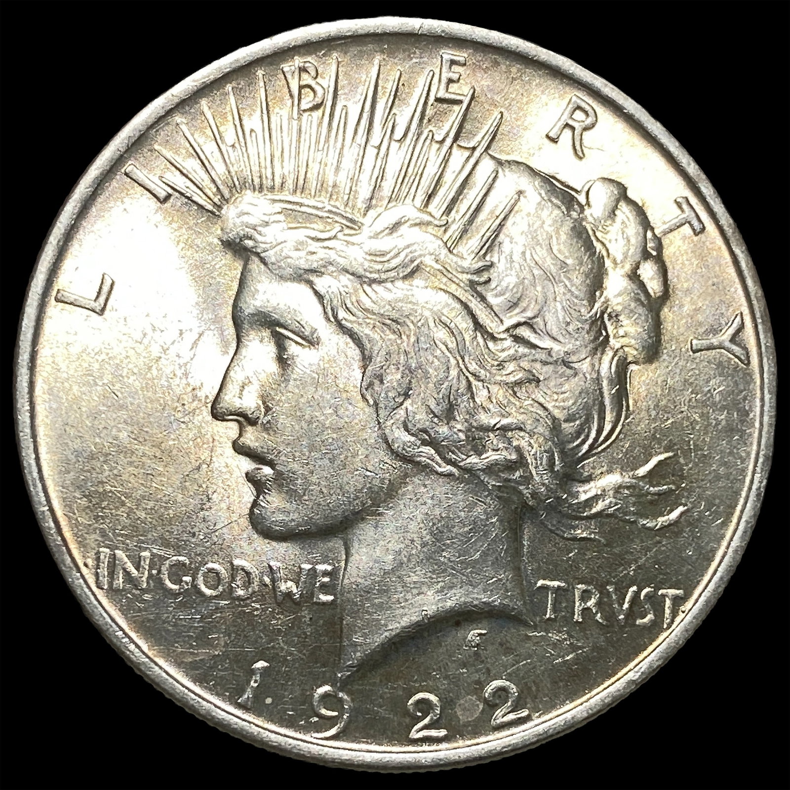 1922 Silver Peace Dollar GEM BU: 1922 Silver Peace Dollar GEM BU