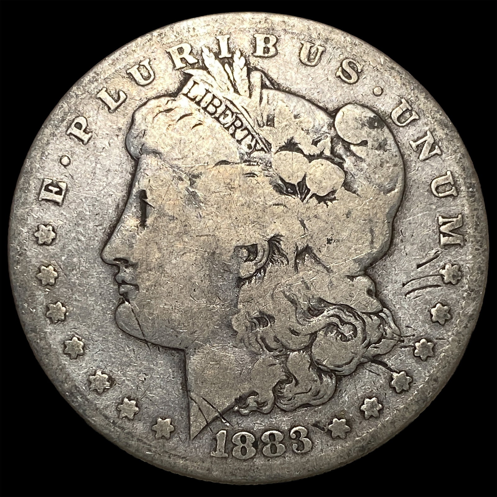 1883 Morgan Silver Dollar LIGHTLY CIRCULATED: 1883 Morgan Silver Dollar LIGHTLY CIRCULATED