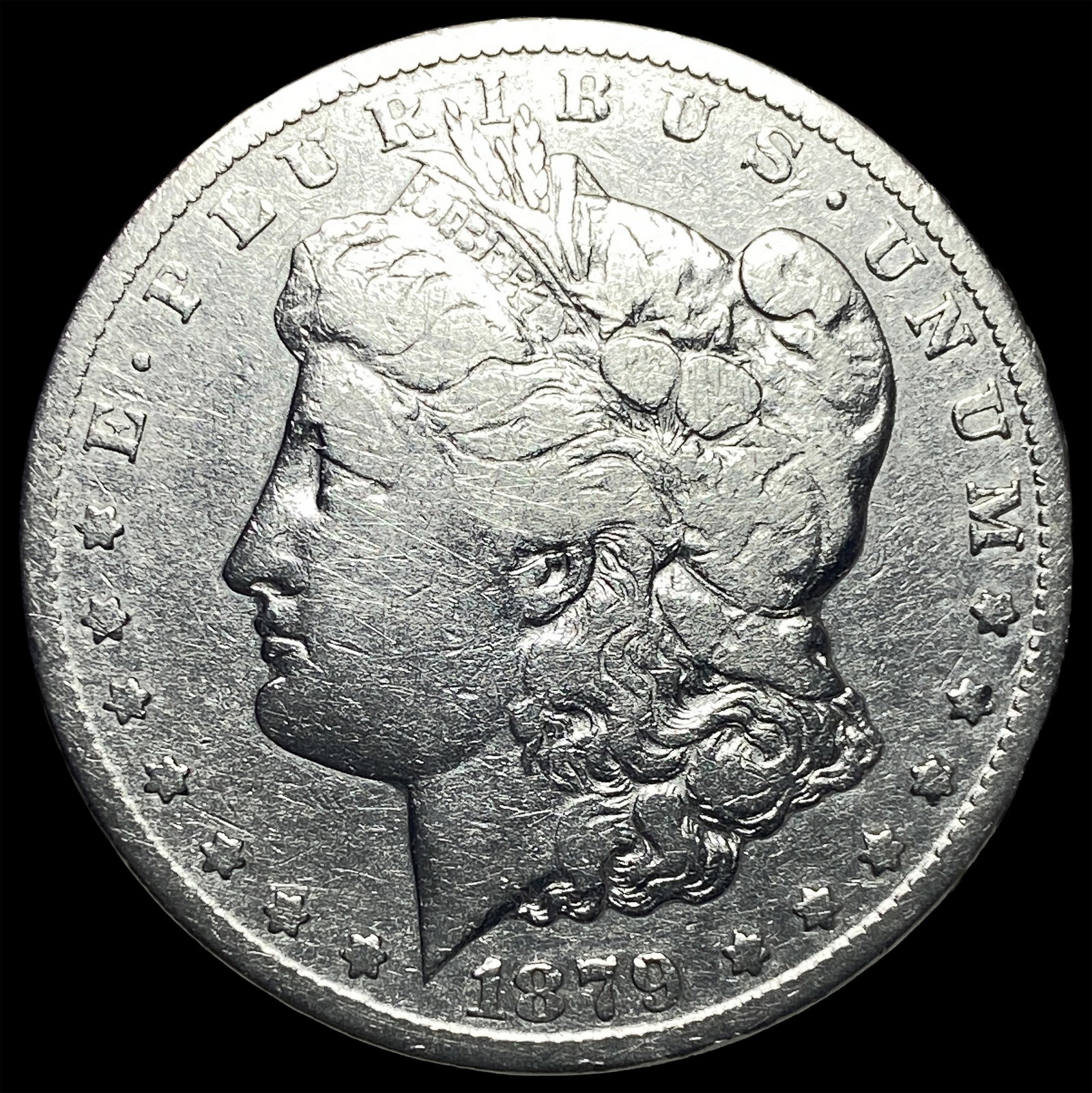 1879 Morgan Silver Dollar LIGHTLY CIRCULATED: 1879 Morgan Silver Dollar LIGHTLY CIRCULATED