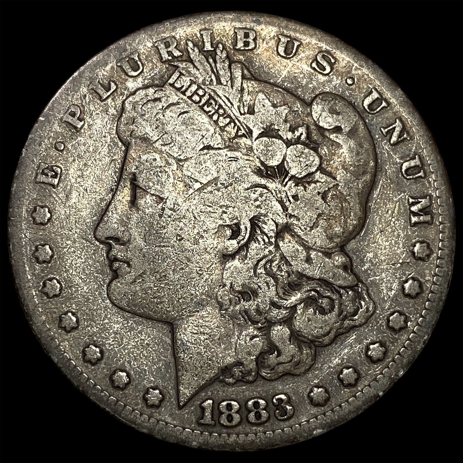 1883-S Silver Morgan Dollar LIGHTLY CIRCULATED: 1883-S Silver Morgan Dollar LIGHTLY CIRCULATED