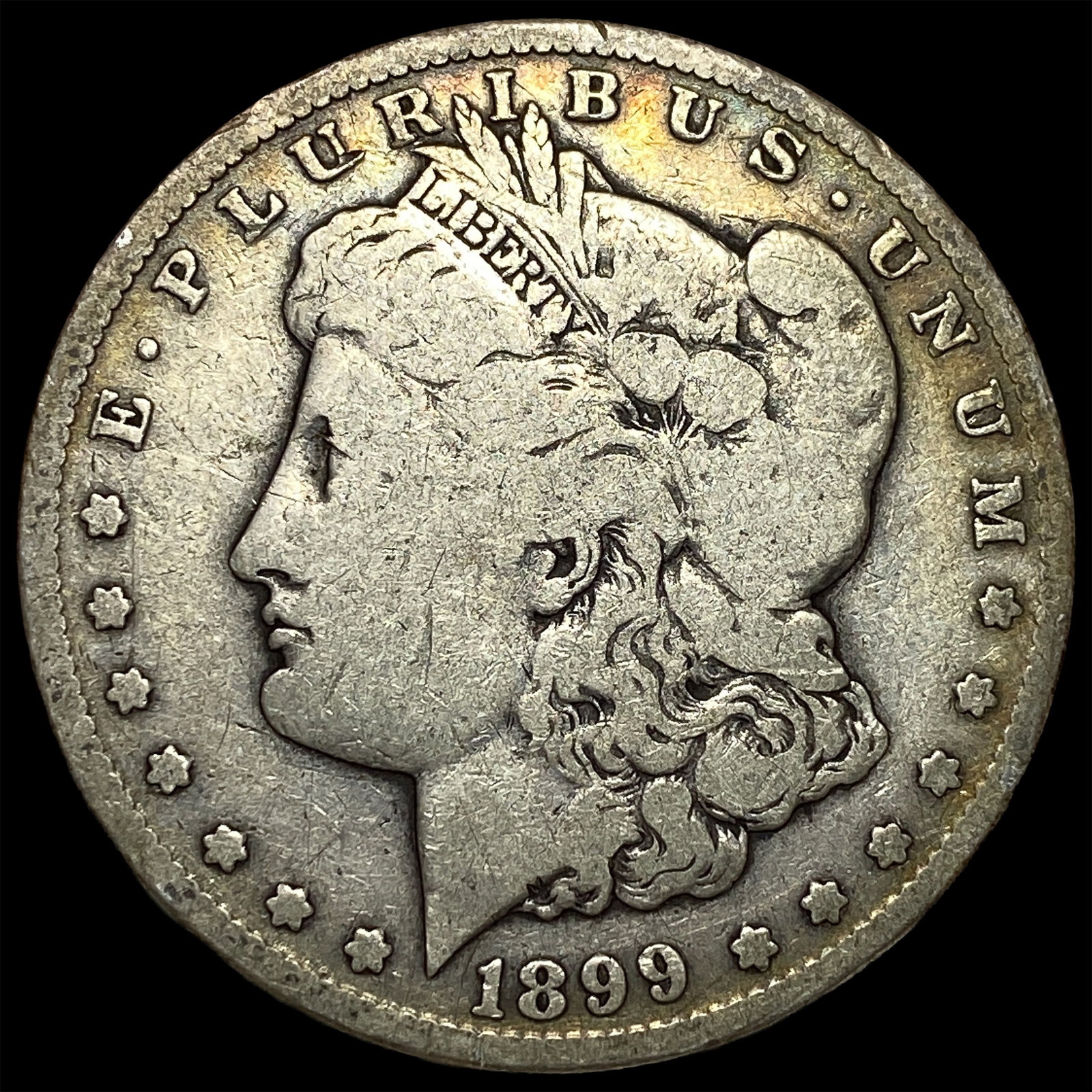 1899-S Silver Morgan Dollar LIGHTLY CIRCULATED: 1899-S Silver Morgan Dollar LIGHTLY CIRCULATED