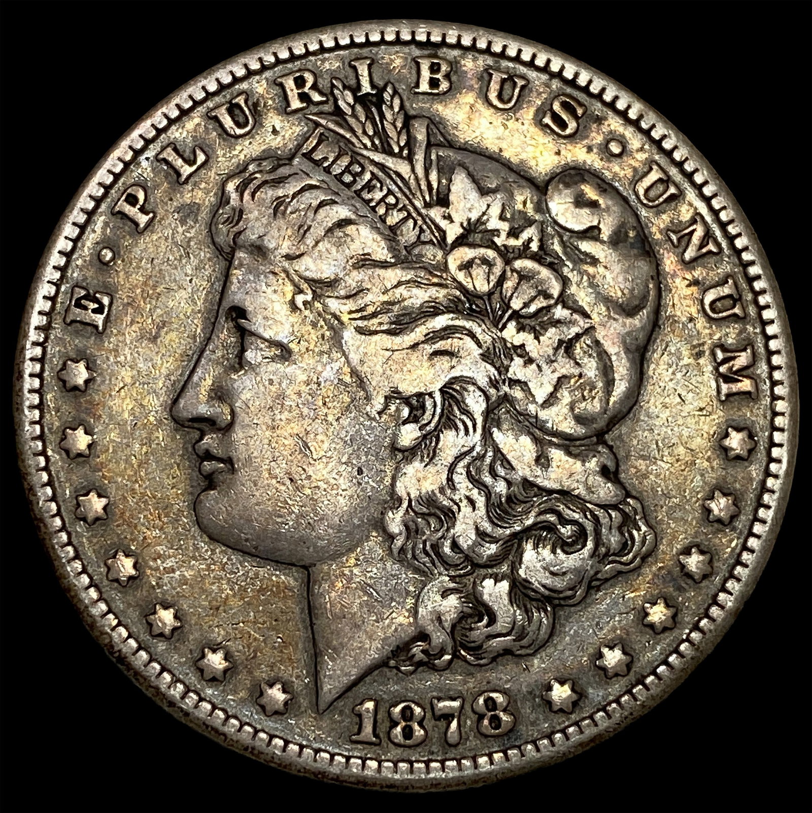 1878-S Silver Morgan Dollar LIGHTLY CIRCULATED: 1878-S Silver Morgan Dollar LIGHTLY CIRCULATED