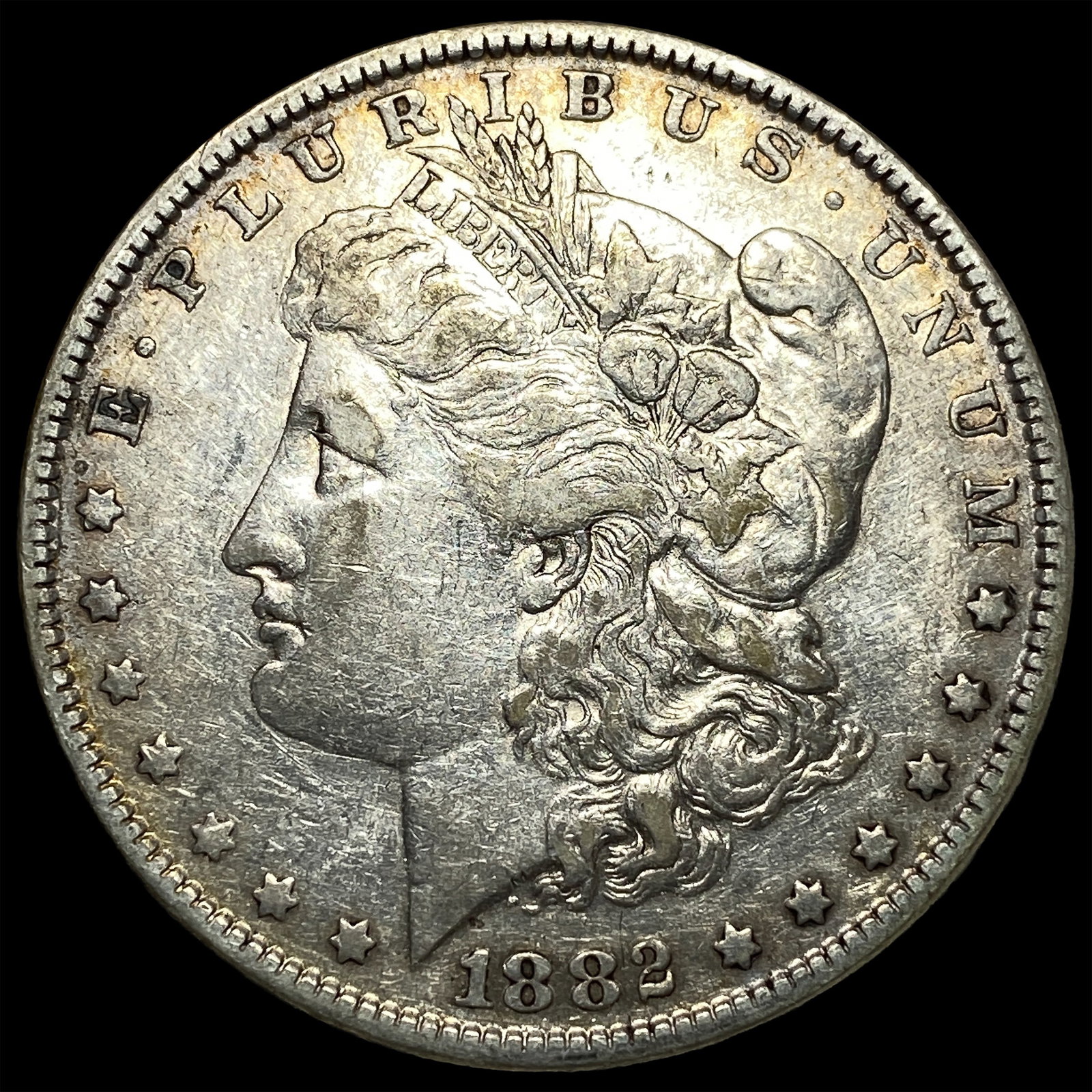 1882-S Morgan Silver Dollar CLOSELY UNCIRCULATED: 1882-S Morgan Silver Dollar CLOSELY UNCIRCULATED