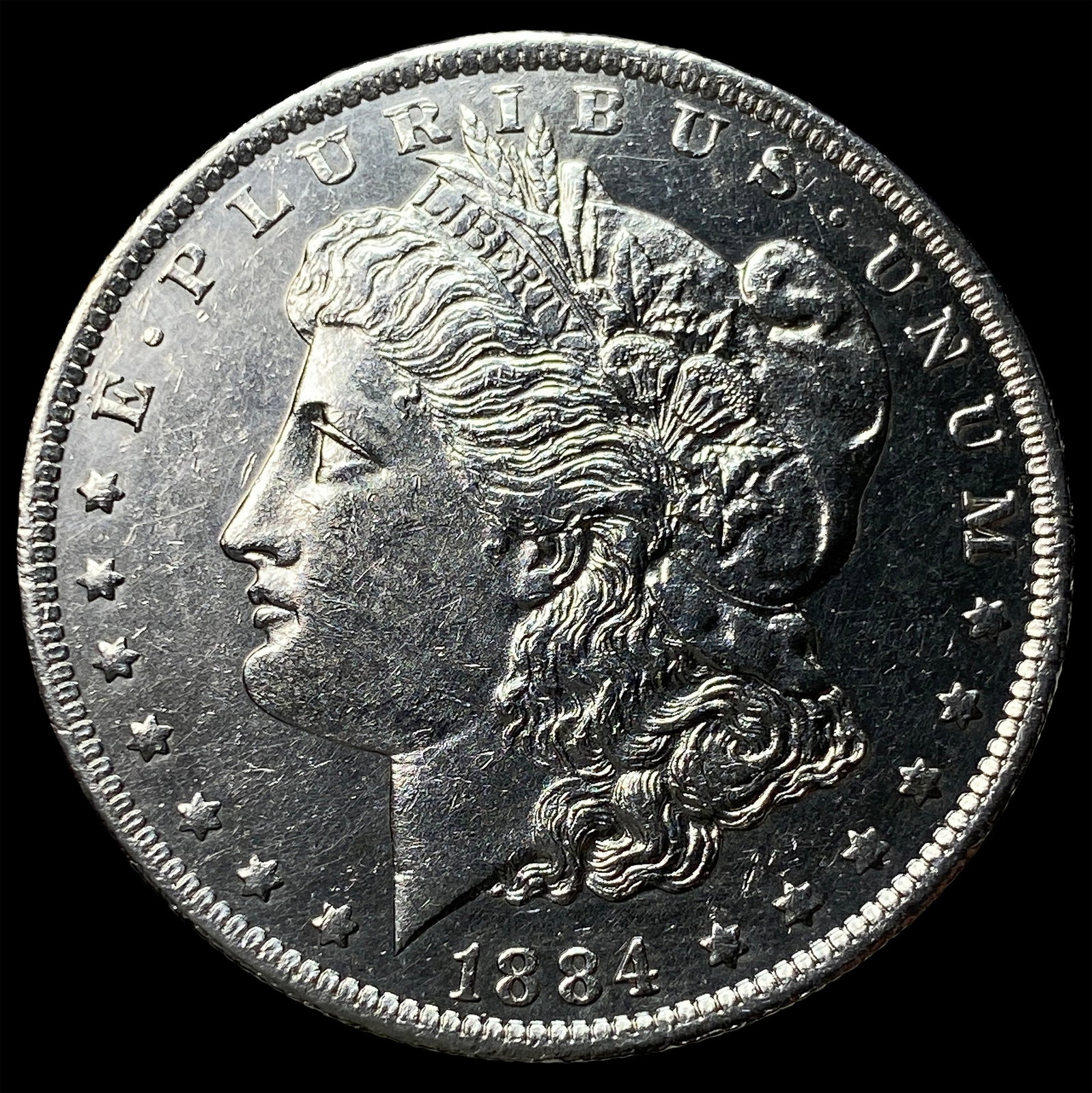 1884-O Silver Morgan Dollar CLOSELY UNCIRCULATED: 1884-O Silver Morgan Dollar CLOSELY UNCIRCULATED