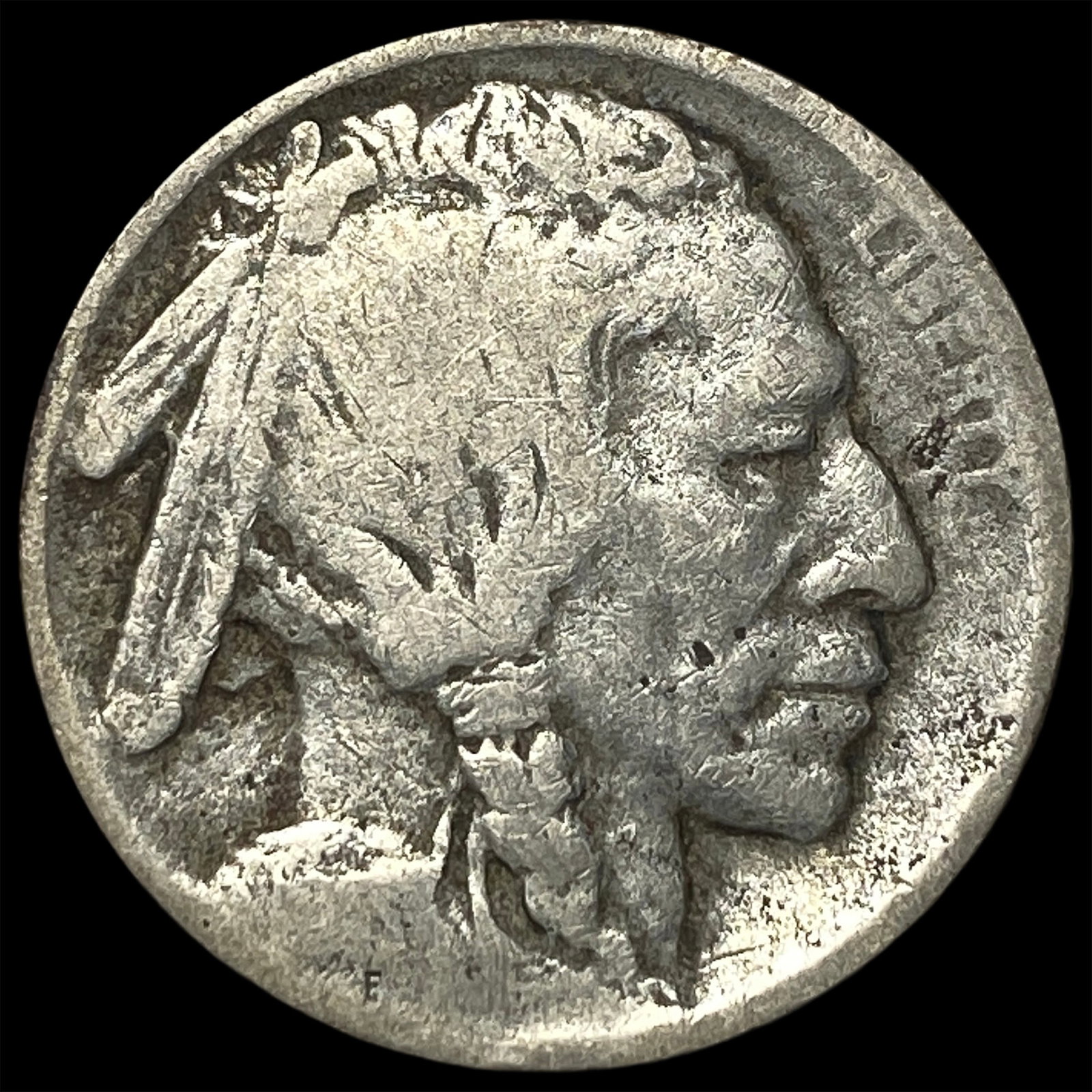 1913-S Type 2 Buffalo Nickel NICELY CIRCULATED: 1913-S Type 2 Buffalo Nickel NICELY CIRCULATED
