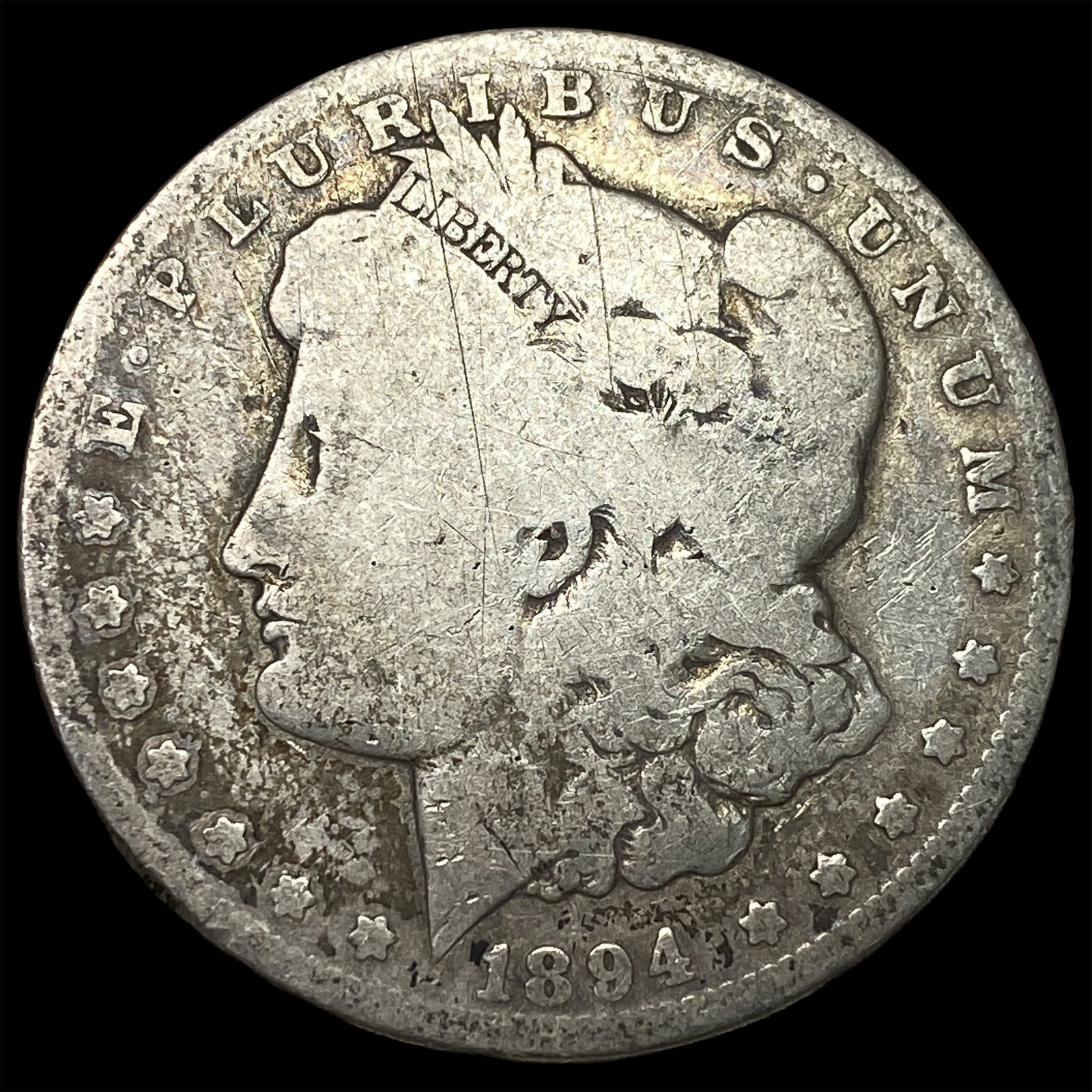 1894-O Silver Morgan Dollar NICELY CIRCULATED