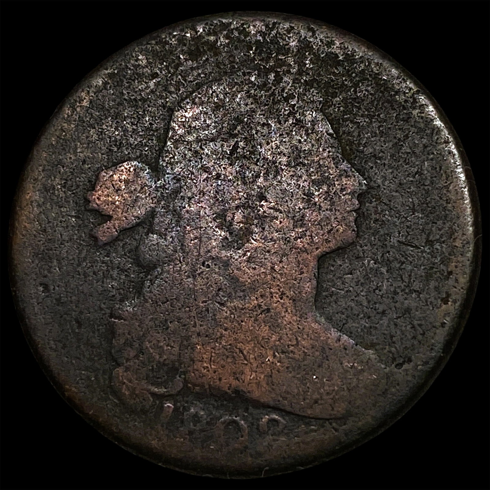 1802 Draped Bust Large Cent NICELY CIRCULATED: 1802 Draped Bust Large Cent NICELY CIRCULATED