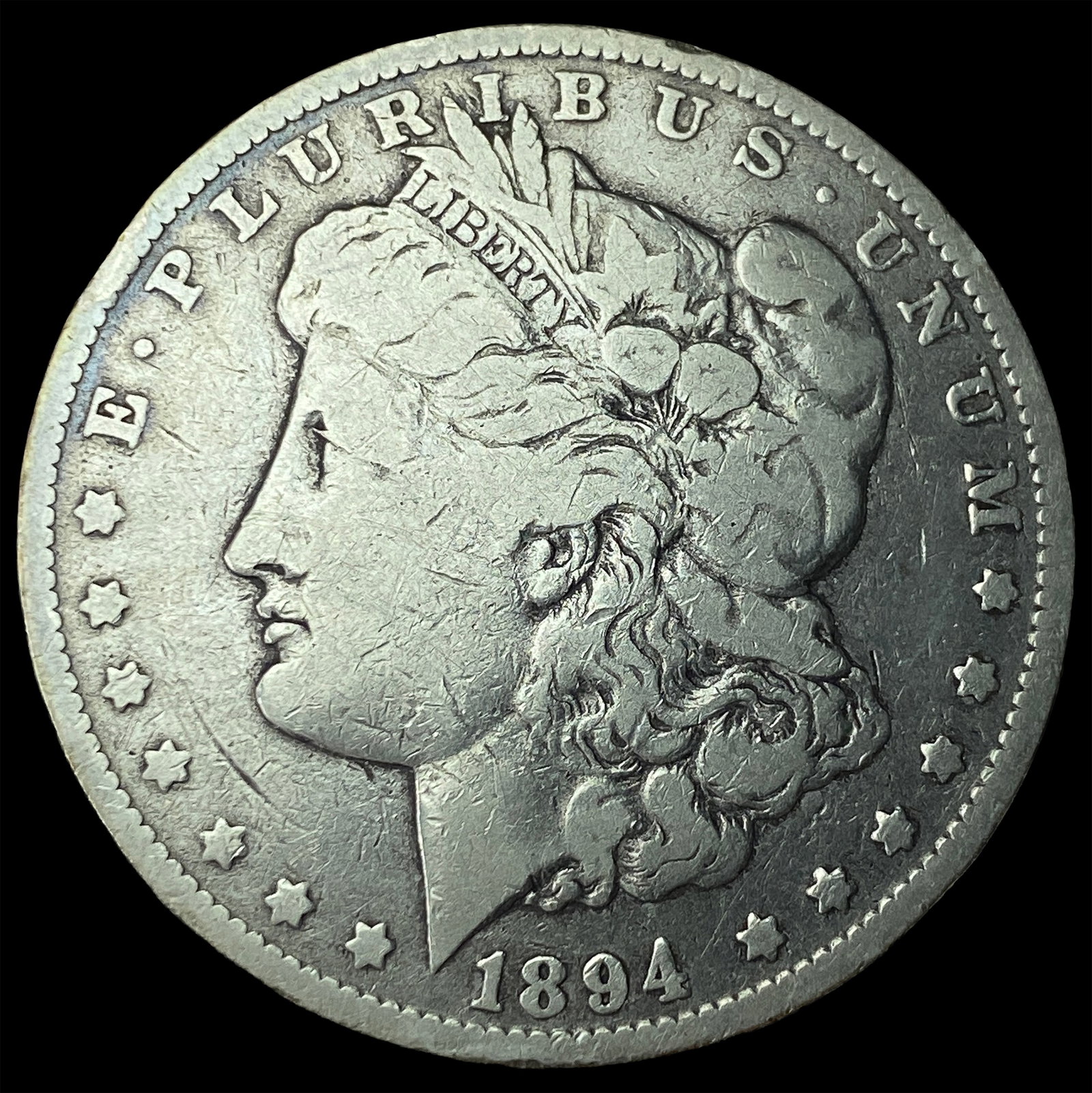 1894-O Silver Morgan Dollar LIGHTLY CIRCULATED: 1894-O Silver Morgan Dollar LIGHTLY CIRCULATED