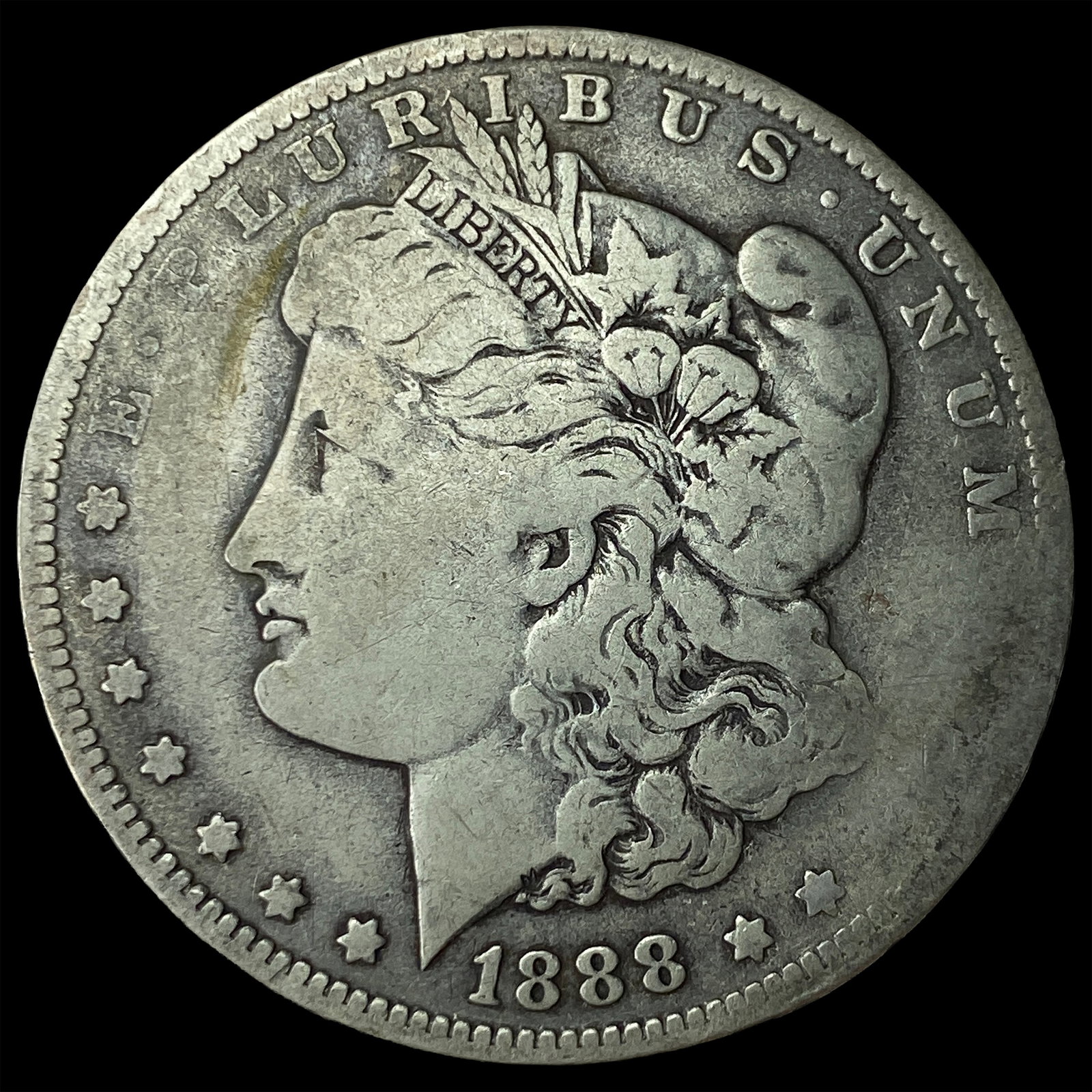 1888-O Morgan Silver Dollar NICELY CIRCULATED: 1888-O Morgan Silver Dollar NICELY CIRCULATED