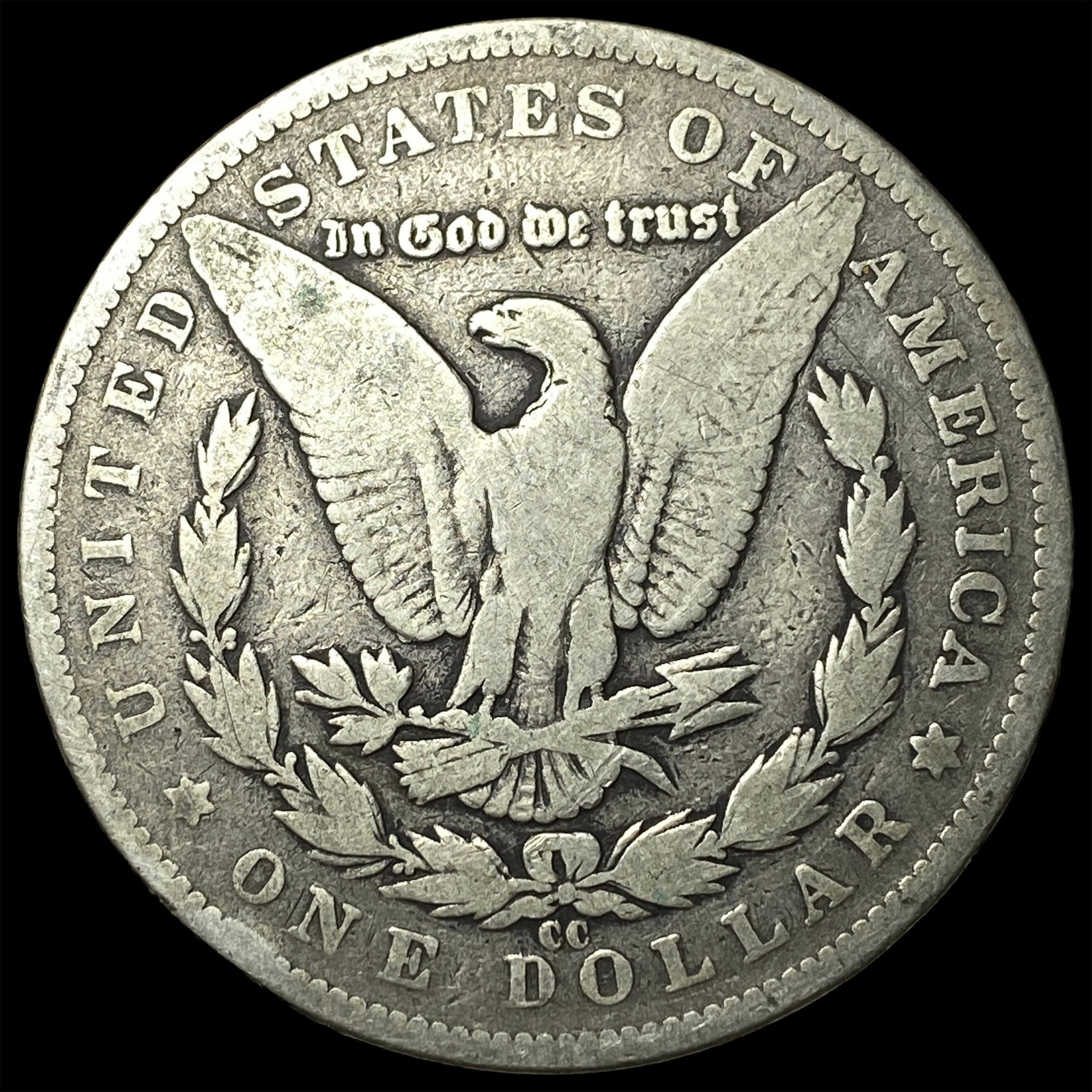 1891-CC Silver Morgan Dollar NICELY CIRCULATED - 2