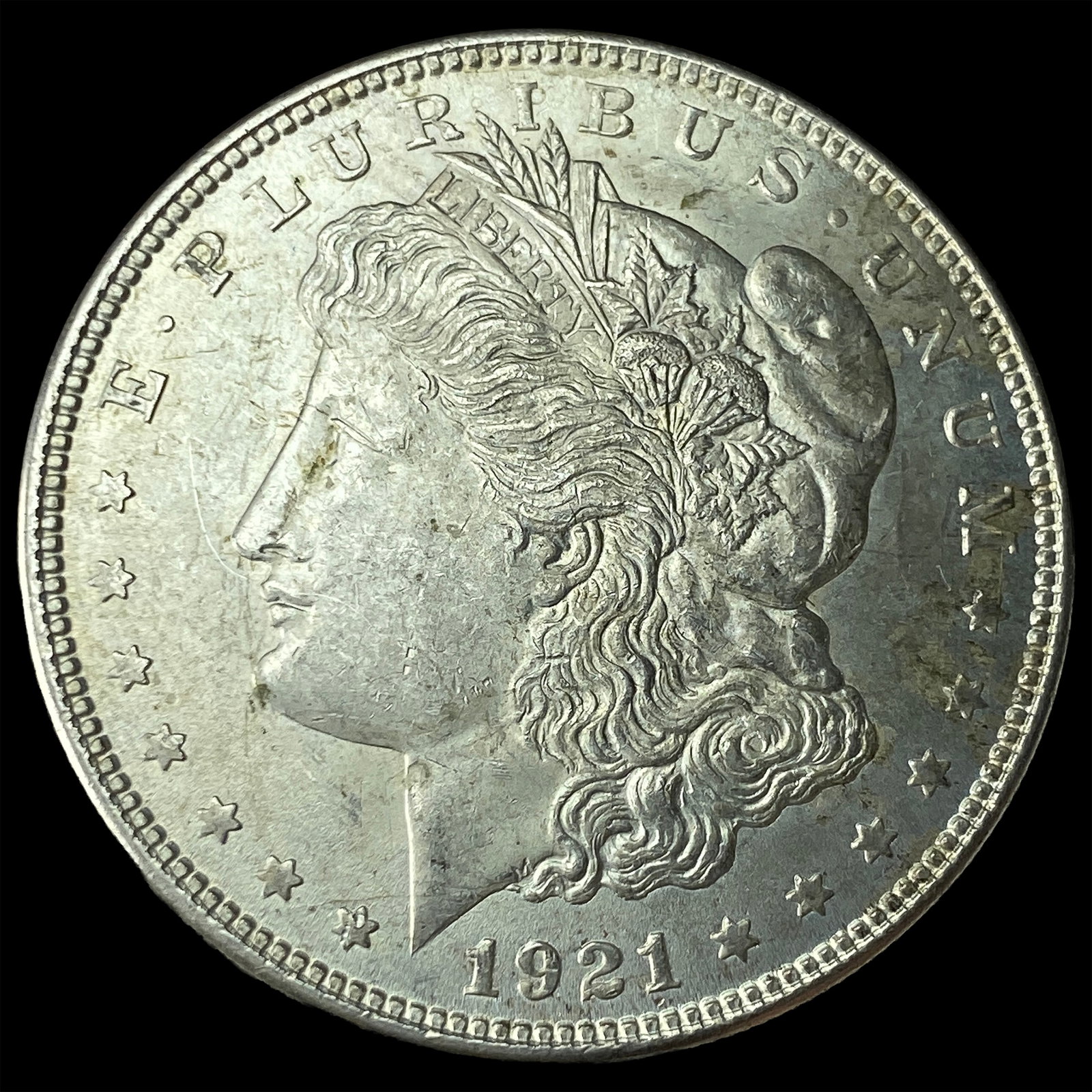 1921 Silver Morgan Dollar UNCIRCULATED: 1921 Silver Morgan Dollar UNCIRCULATED
