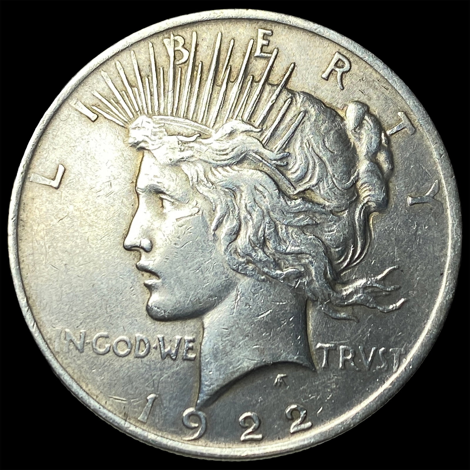 1922 Silver Peace Dollar CLOSELY UNCIRCULATED: 1922 Silver Peace Dollar CLOSELY UNCIRCULATED