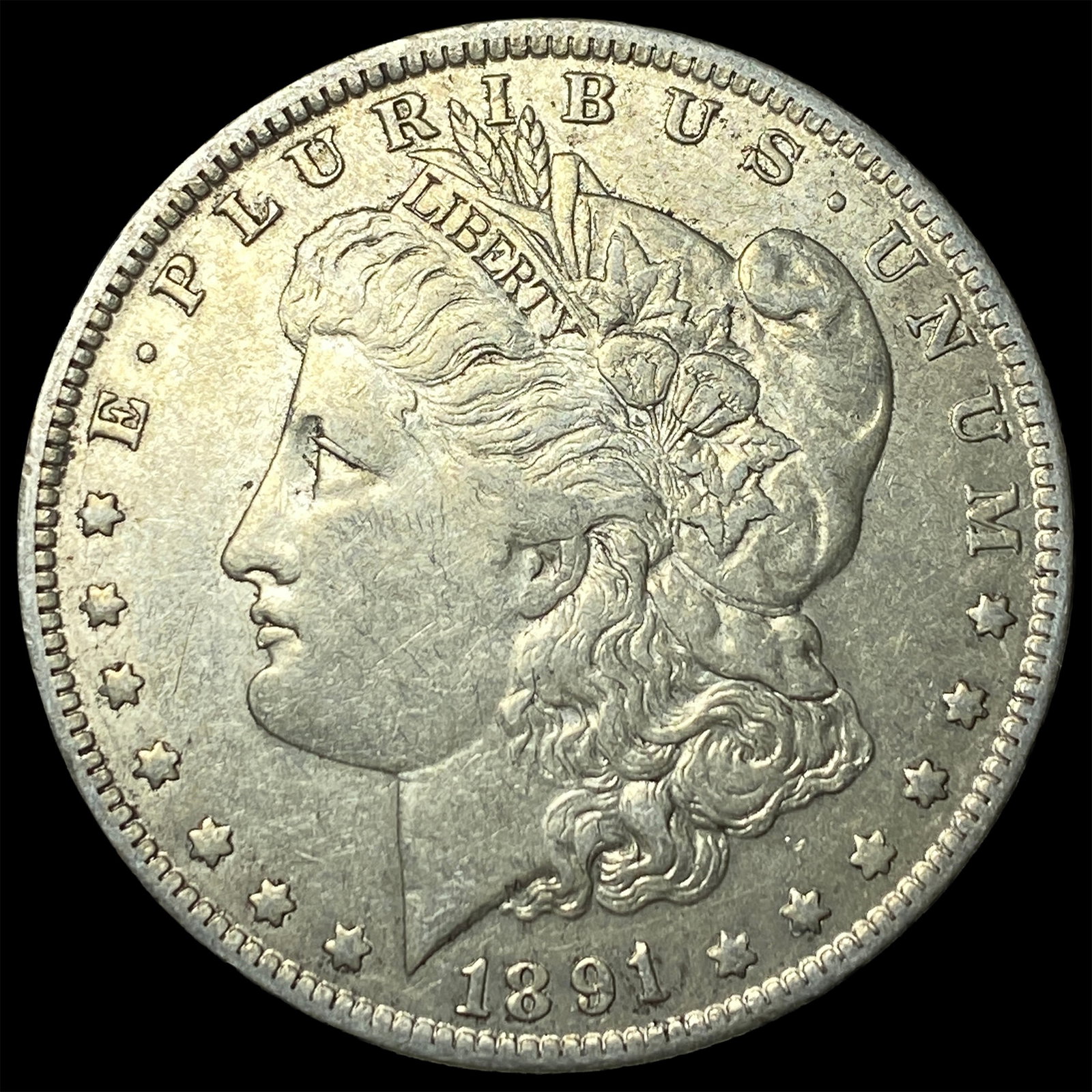 1891-O Silver Morgan Dollar CLOSELY UNCIRCULATED: 1891-O Silver Morgan Dollar CLOSELY UNCIRCULATED