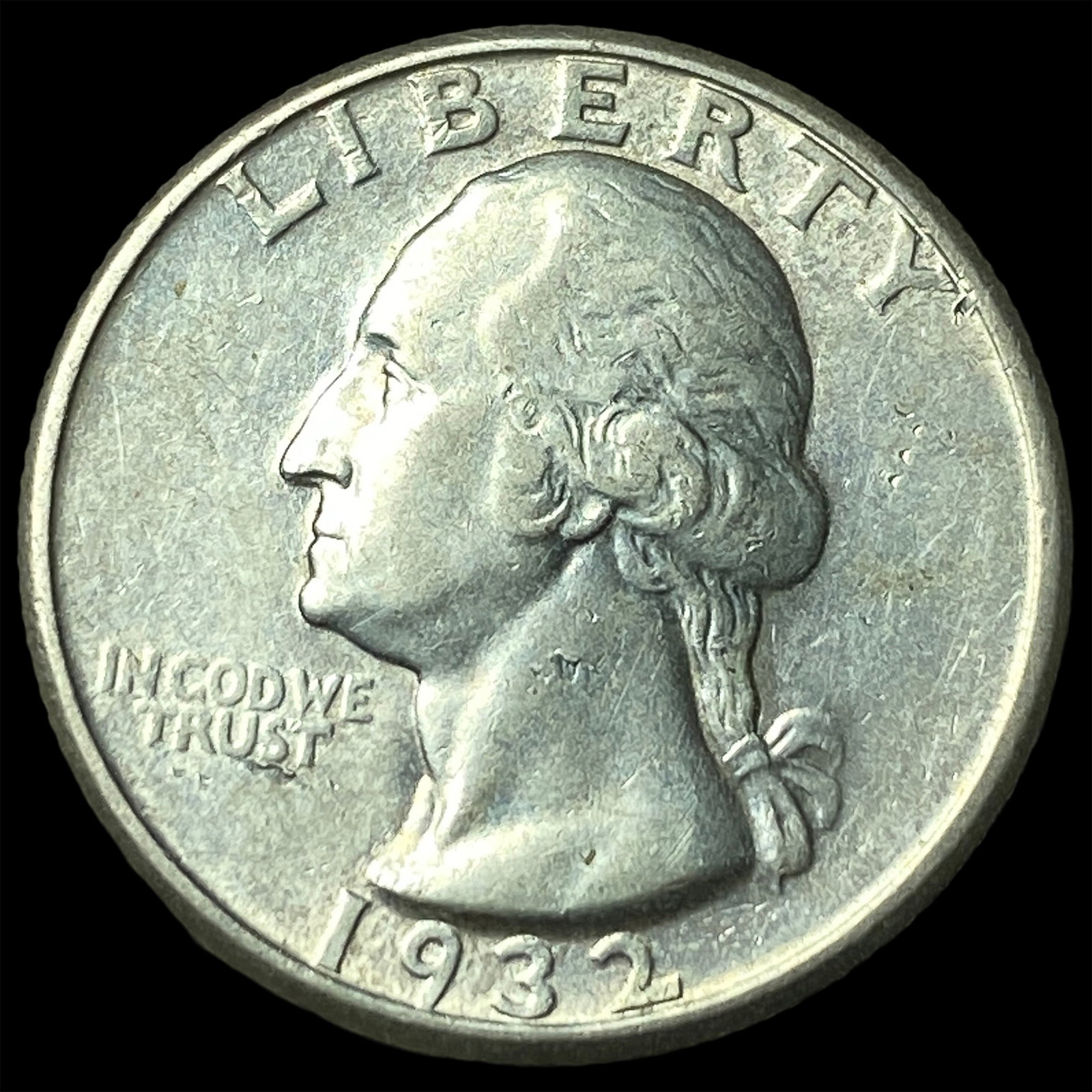 1932-D Silver Washington Quarter CHOICE AU: 1932-D Silver Washington Quarter CHOICE AU