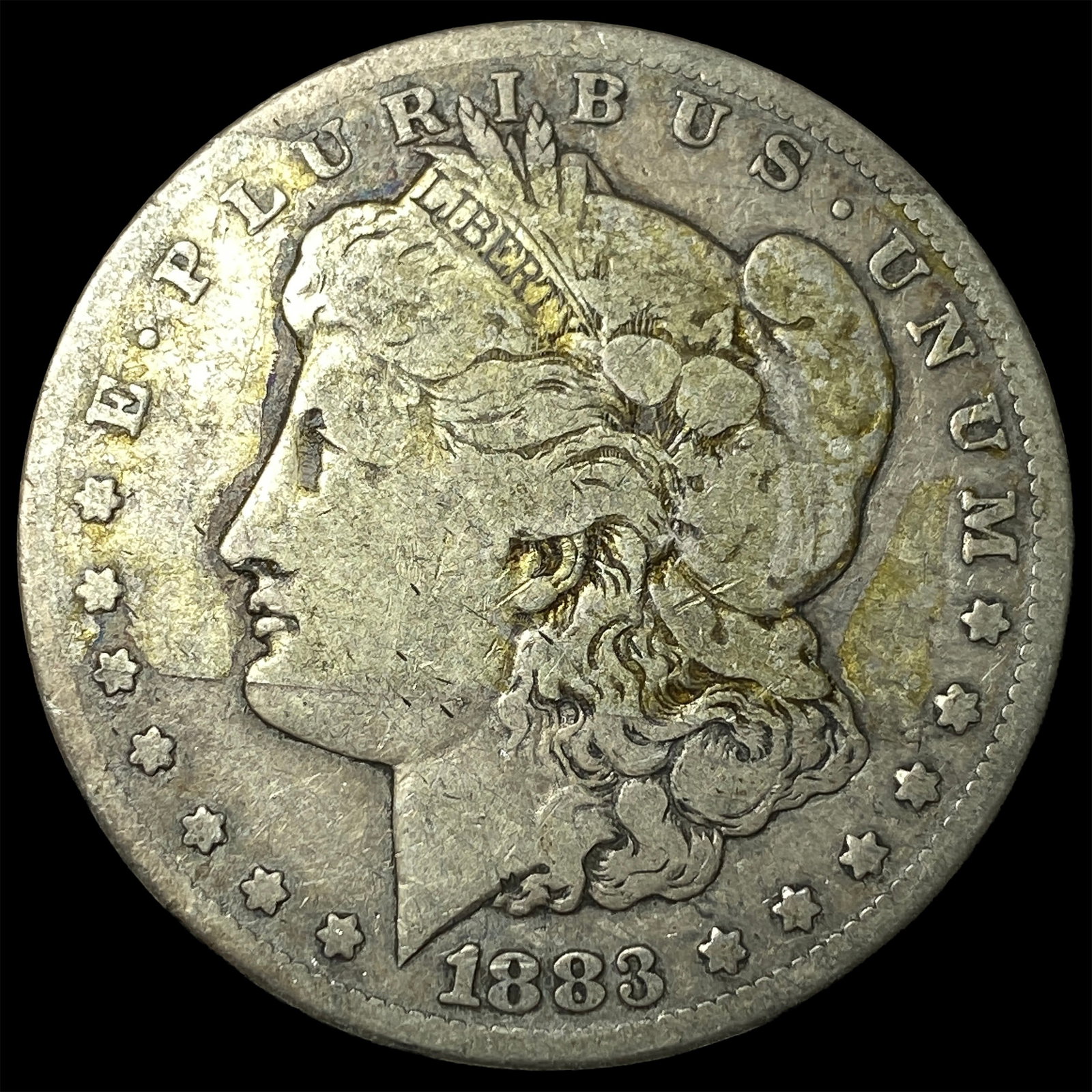 1883-CC Silver Morgan Dollar NICELY CIRCULATED: 1883-CC Silver Morgan Dollar NICELY CIRCULATED