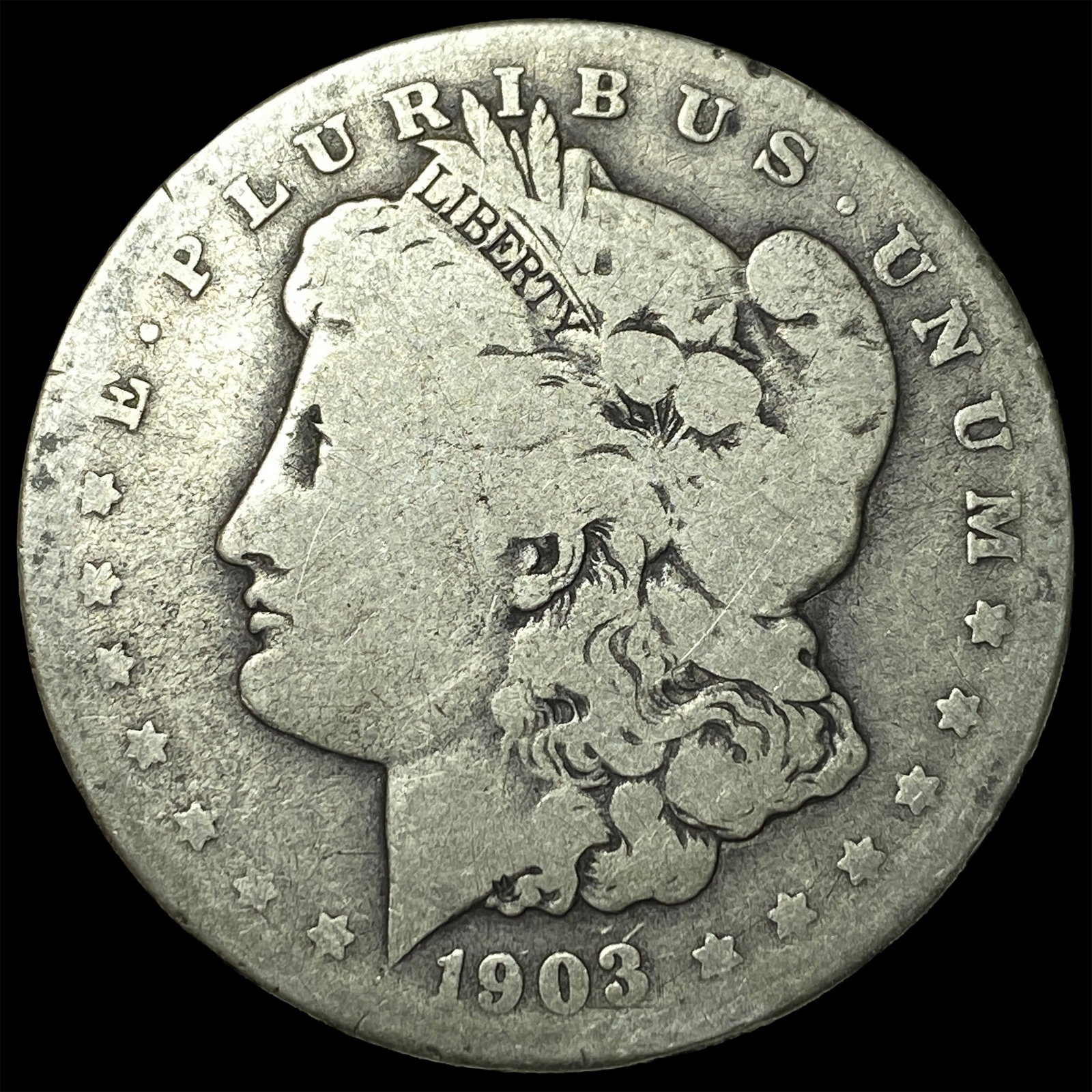 1903-S Silver Morgan Dollar NICELY CIRCULATED