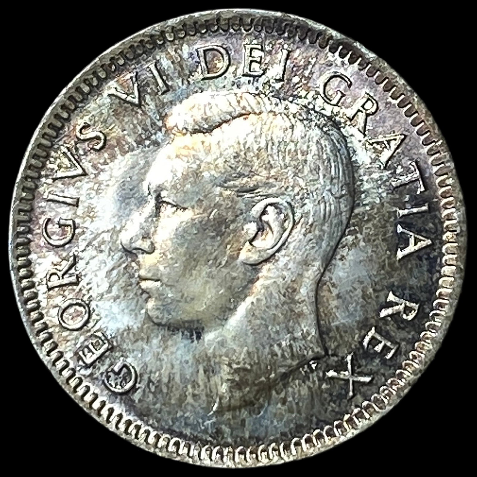 1952 Canada Silver 10 Cents (1 of 2)