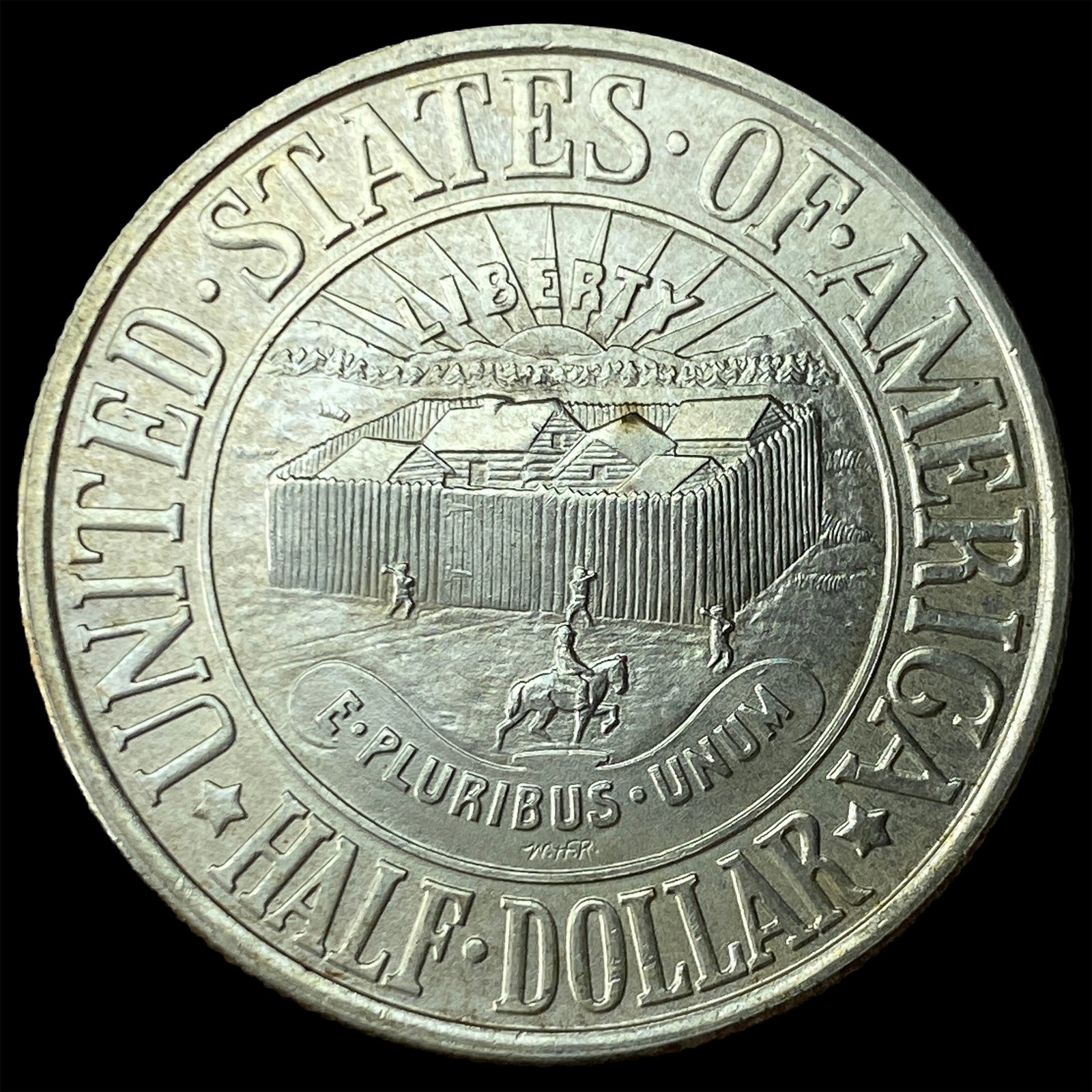 1936 Silver York County Half Dollar GEM BU: 1936 Silver York County Half Dollar GEM BU